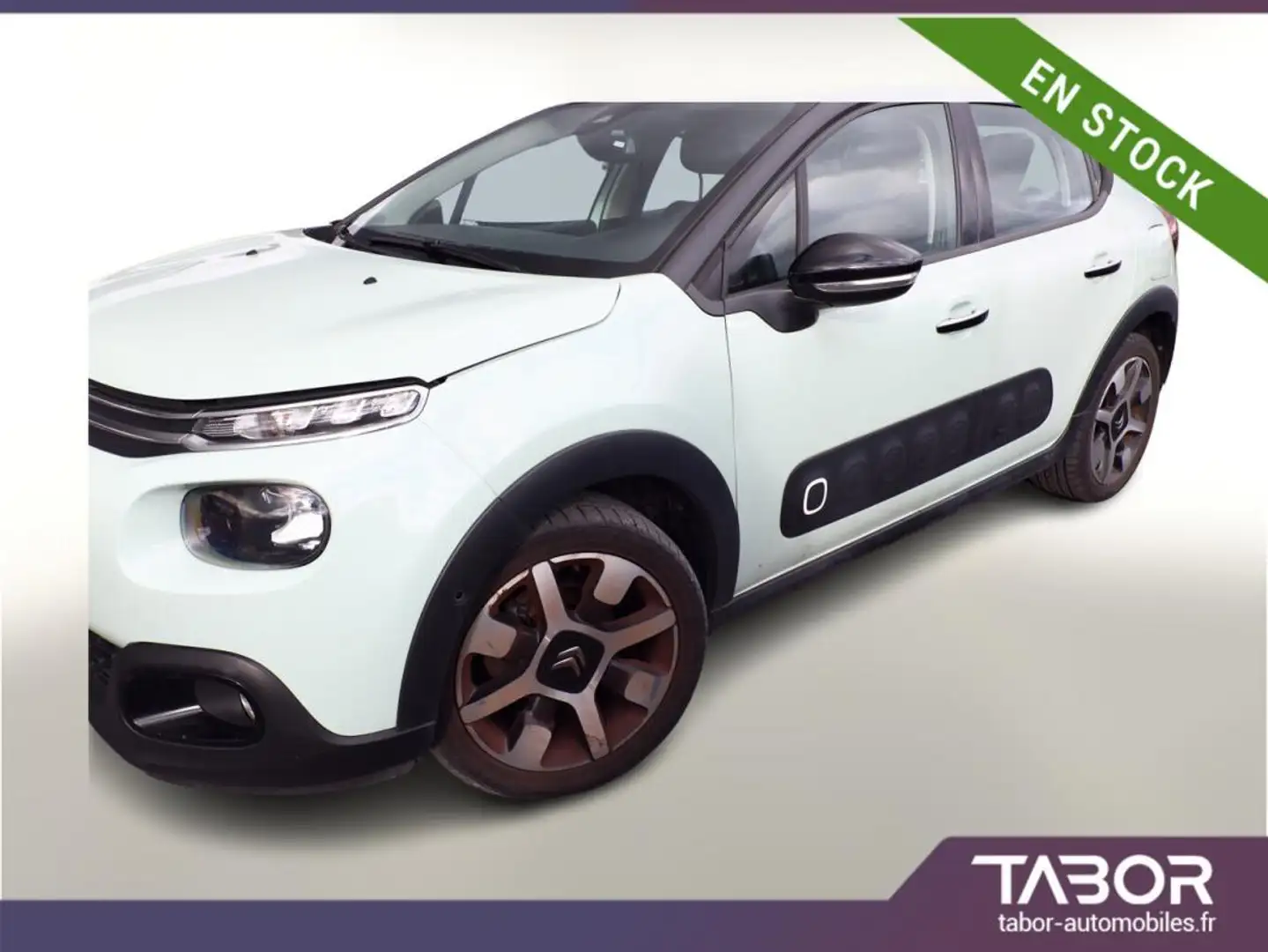 Citroen C3 1.2 PT 110 Aut. Shine GPS KeyL Cam Vert - 1