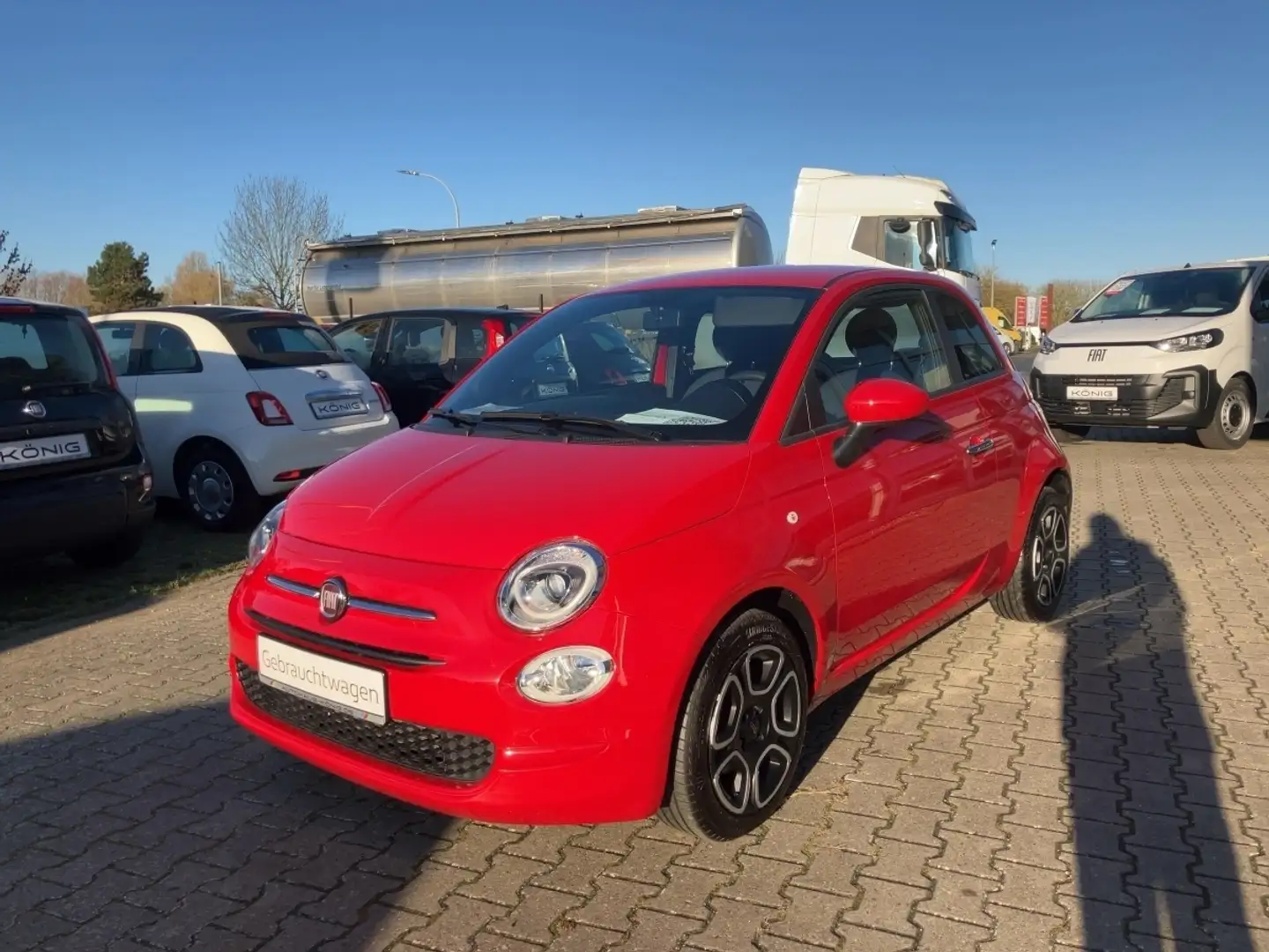 Fiat 500C CLUB Klima Carplay Rot - 1