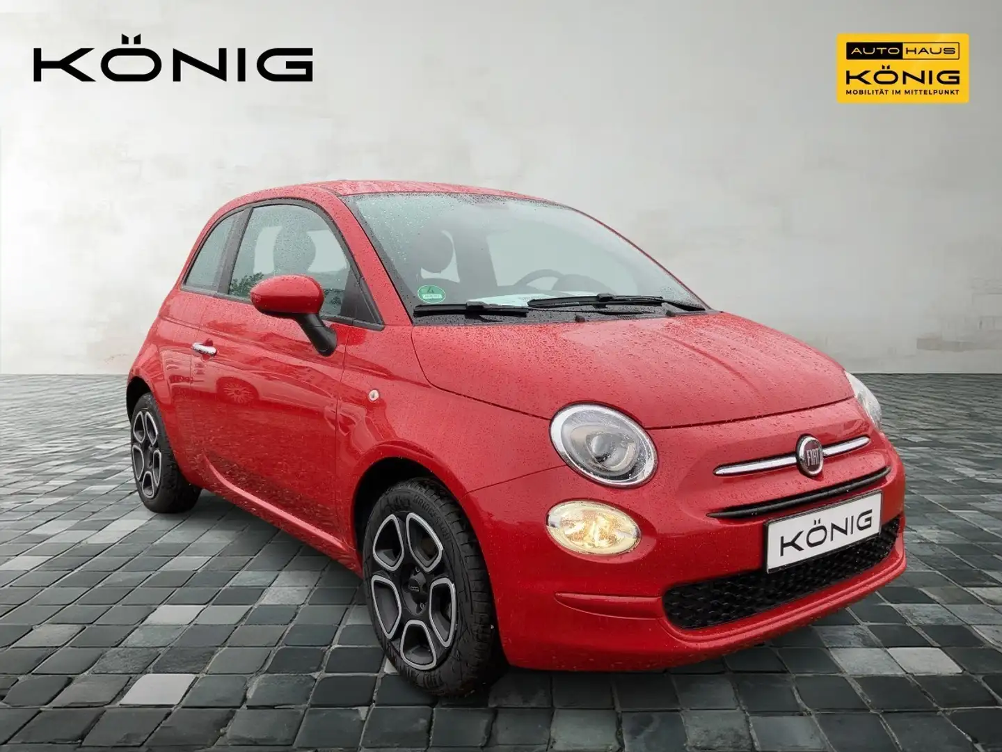 Fiat 500C CLUB Klima Carplay Rouge - 2