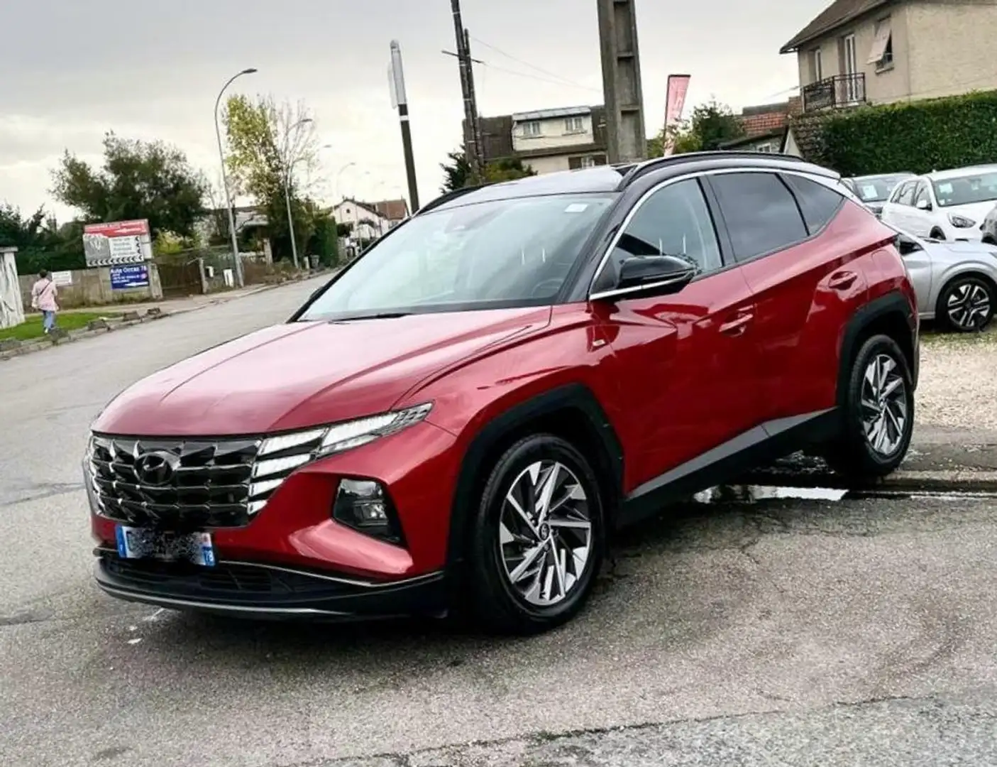 Hyundai TUCSON SUV 1.6 CRDI 136 DCT-7 HYBRID 48V CREATIVE 16659HT ENTRETIEN A JOUR TBEG Rosso - 1