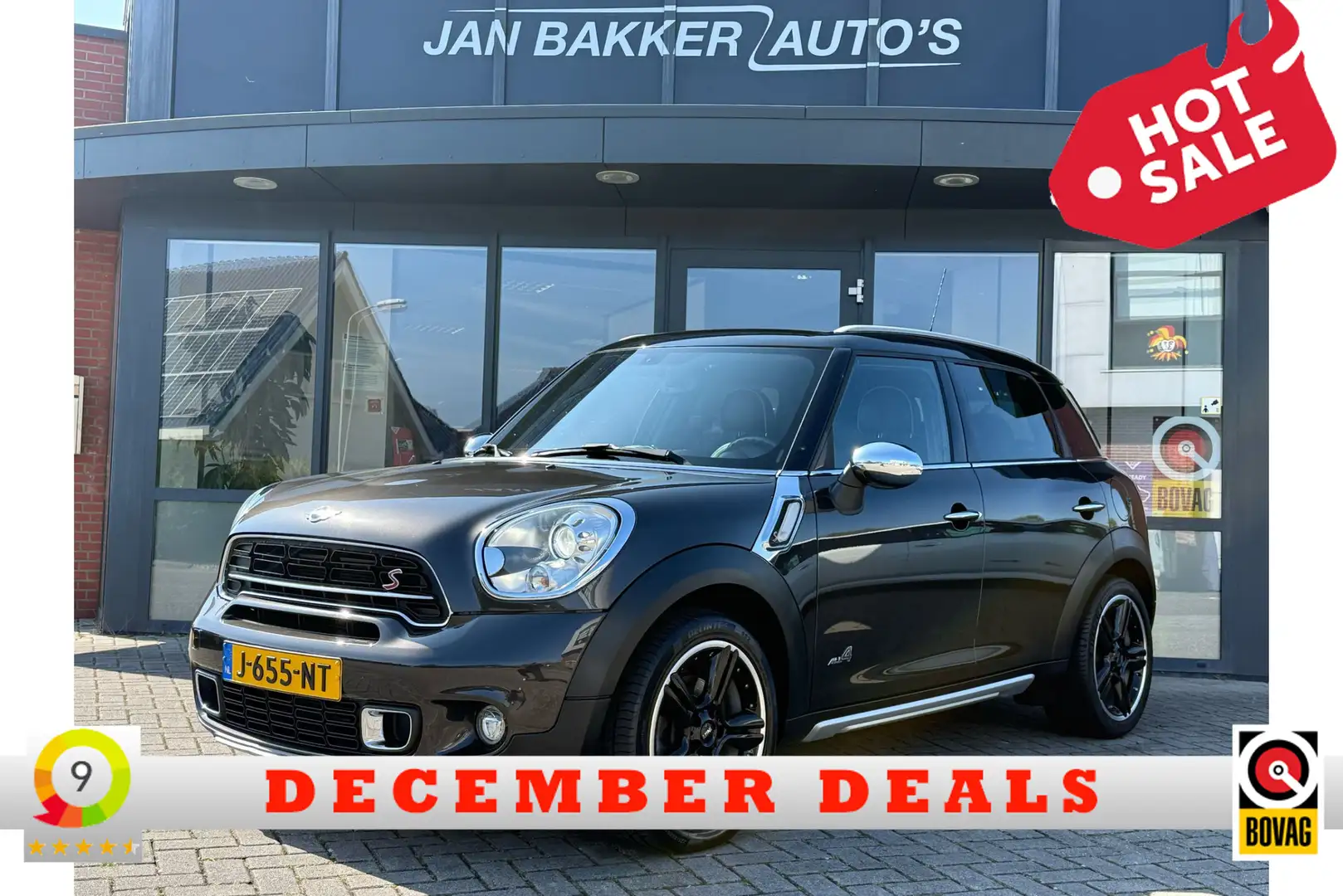 MINI Cooper SD Countryman Mini 2.0 ALL4 Chili ✅ Leder ✅ PDC ✅ AUT ✅ Brun - 1