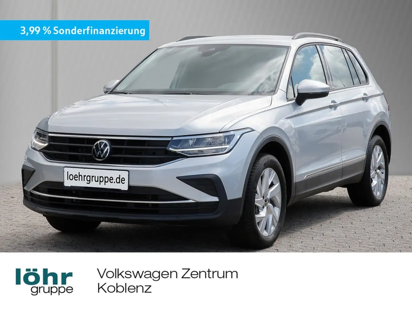 Volkswagen Tiguan 2.0 TSI DSG Life 4Mo Navi/LED/SHZ Silber - 1