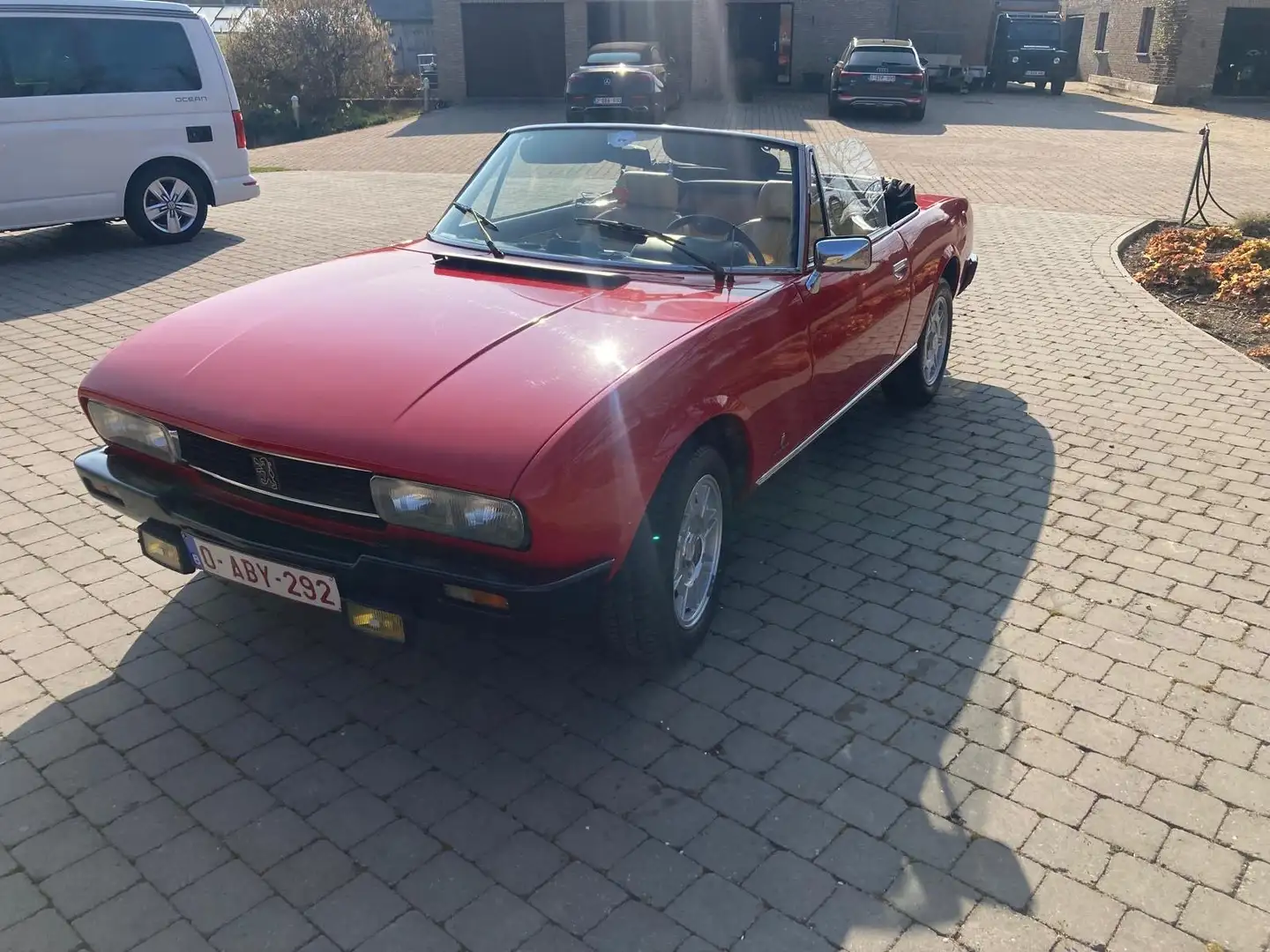 Peugeot 504 Cabriolet B12 Červená - 2