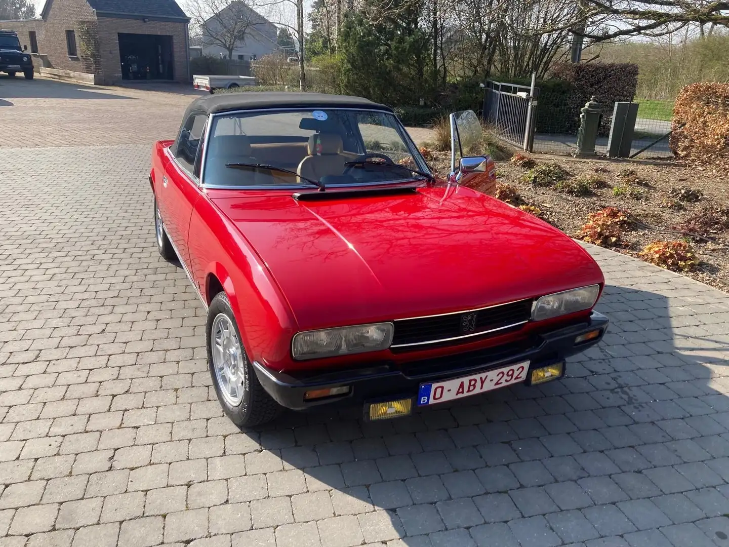 Peugeot 504 Cabriolet B12 Červená - 1