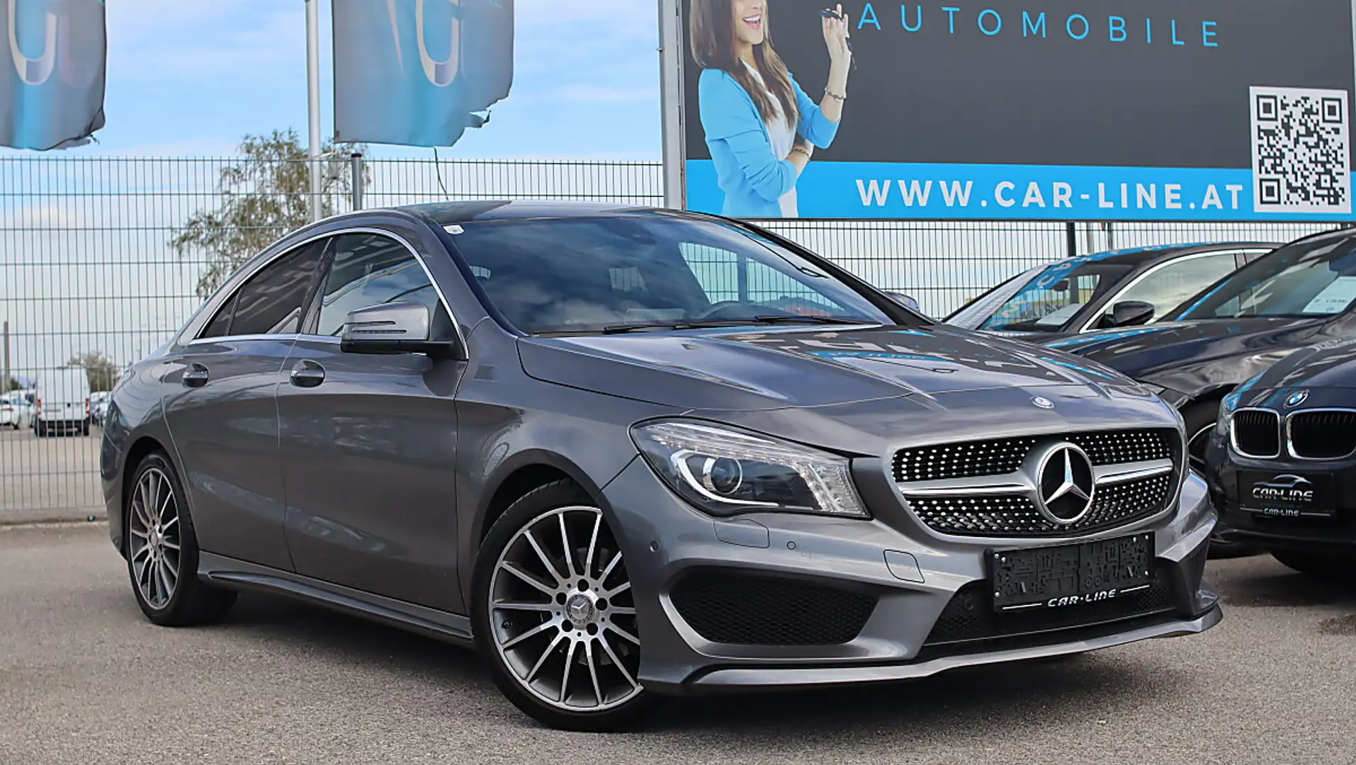 Mercedes-Benz CLA 200 CDI AMG Line Xenon LED Pano Kamera .... Silber - 1