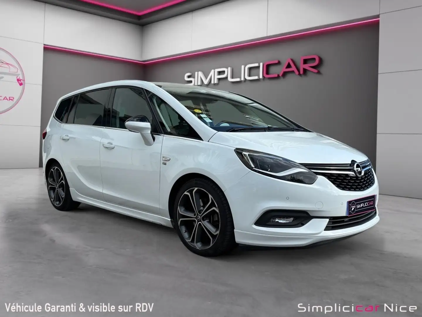 Opel Zafira Elite Blanc - 1