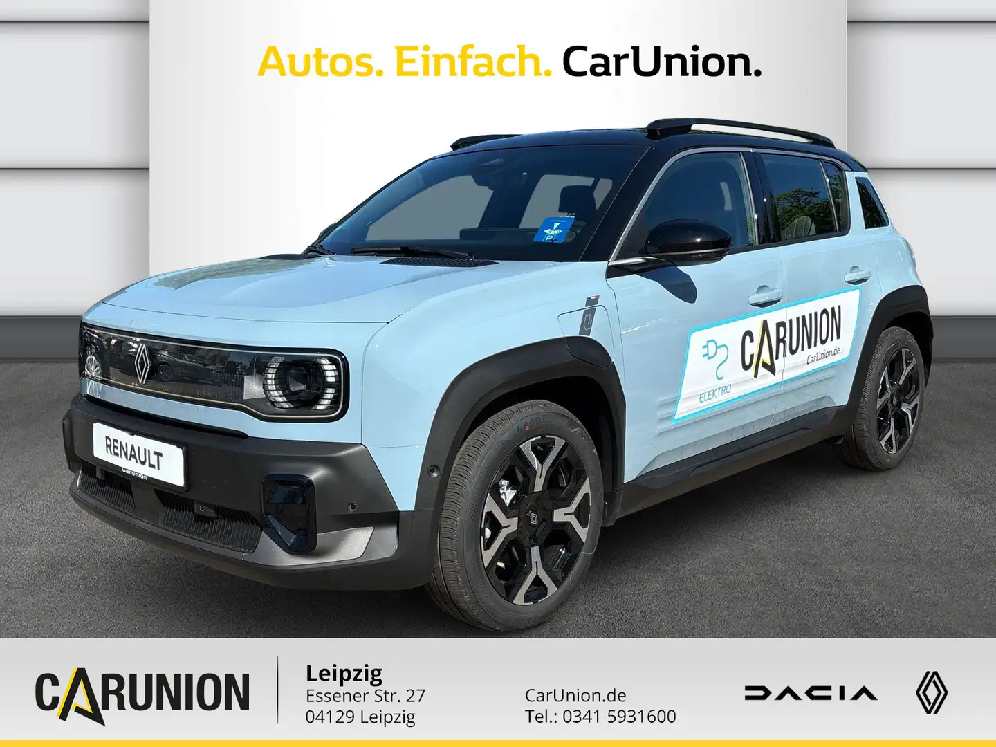 Renault R 4 E-Tech elektrisch Techno 150 Comfort Range Blau - 1