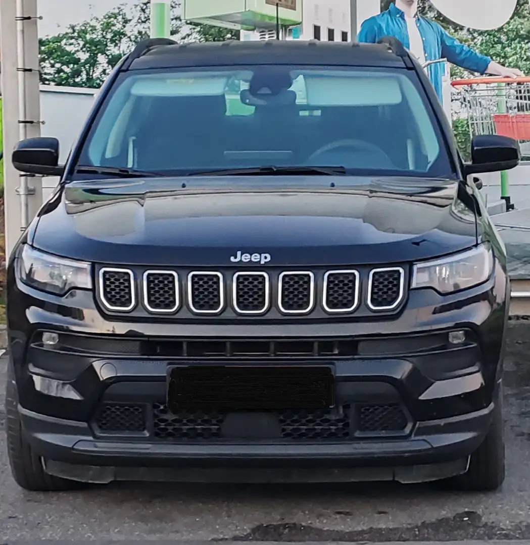 Jeep Compass MY23 PHEV 1.5 e-hybrid T4 (EU6.D) garantie+ Noir - 1