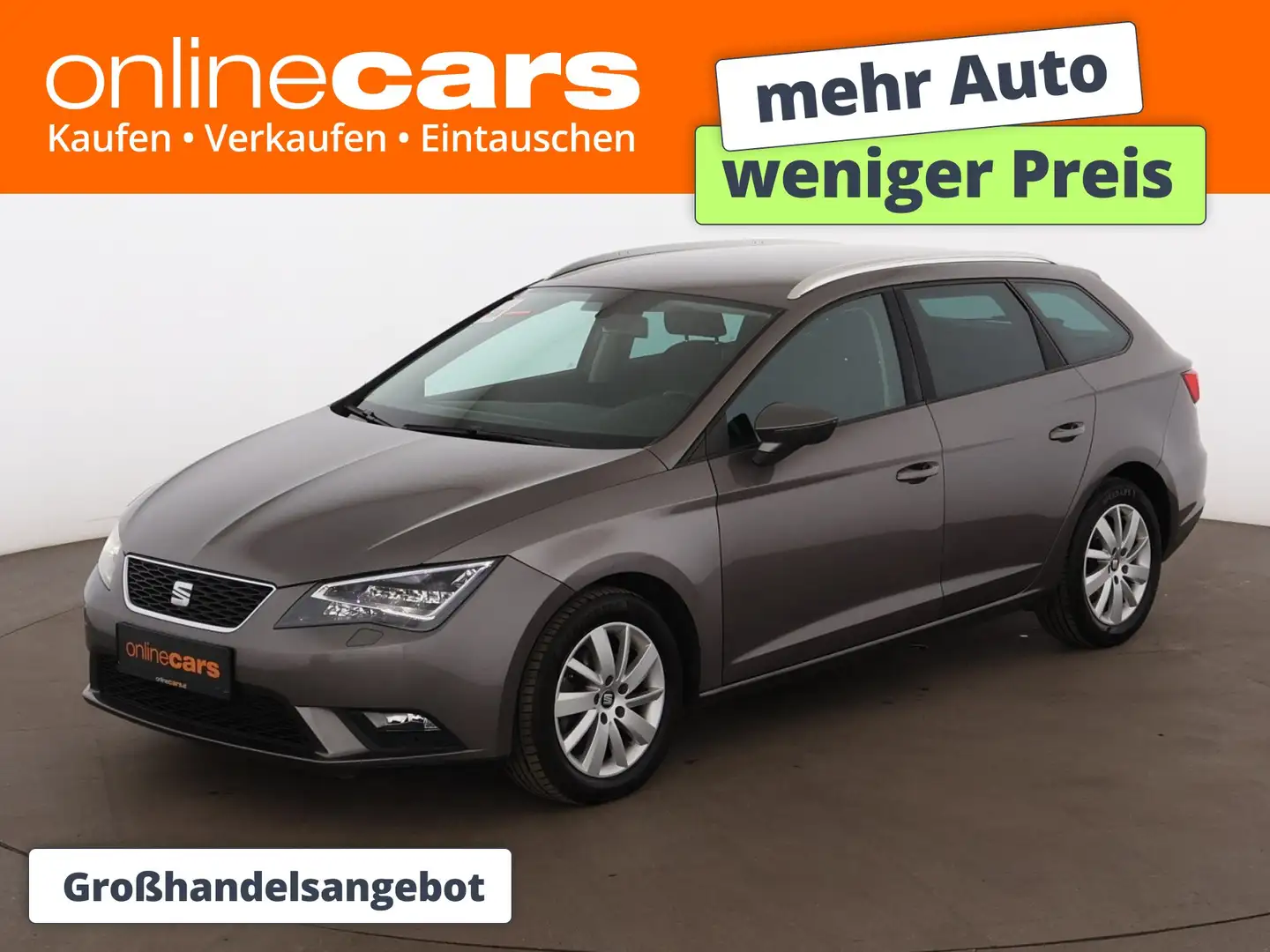 SEAT Leon ST 1.6 TDI 4Drive Style LED SITZHZG KLIMA Grau - 1