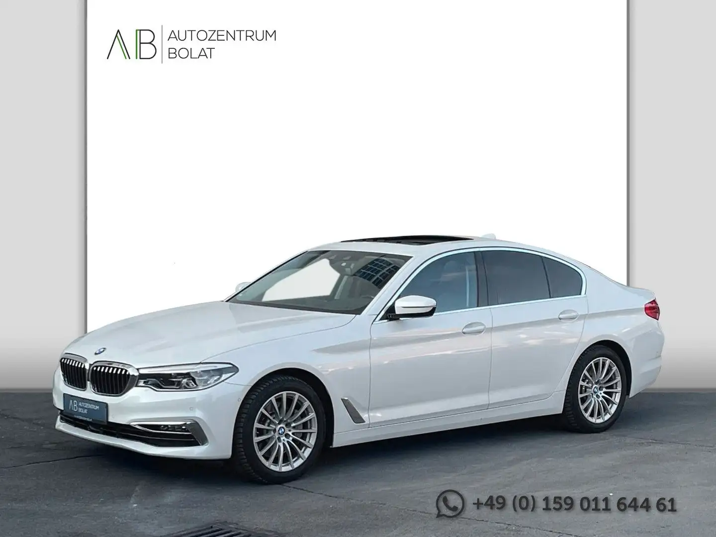 BMW 530 d xDrive Luxury Line°LEDER°KAMERA°SCHIEBEDACH Weiß - 2