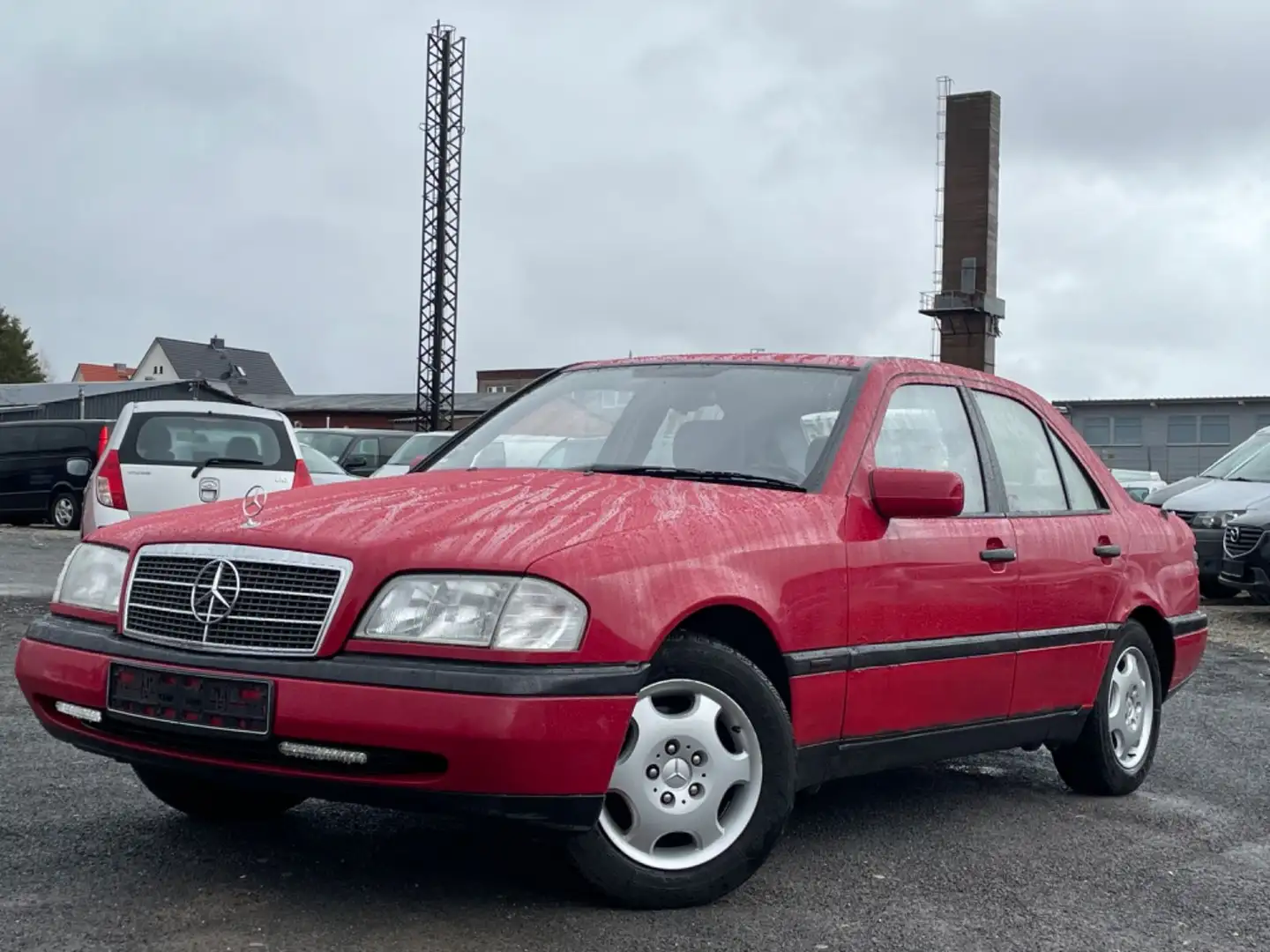 Mercedes-Benz C 180 /EURO 4 Rouge - 1