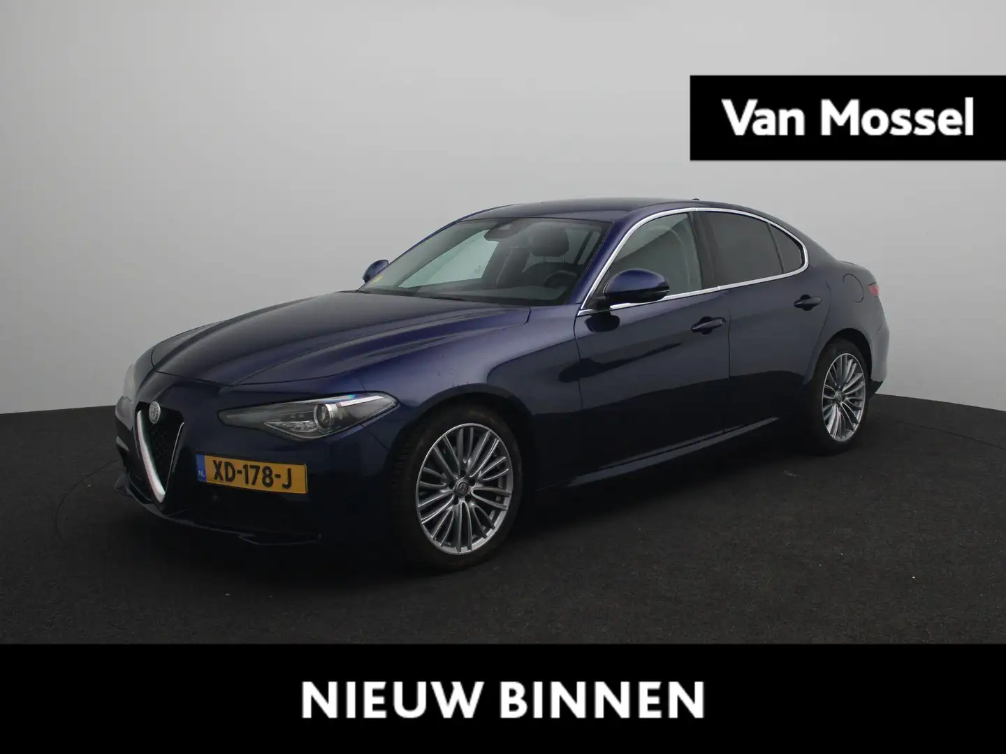 Alfa Romeo Giulia 2.2d 180pk Aut. Super | Navi | Leder | Camera | Tr Blauw - 1