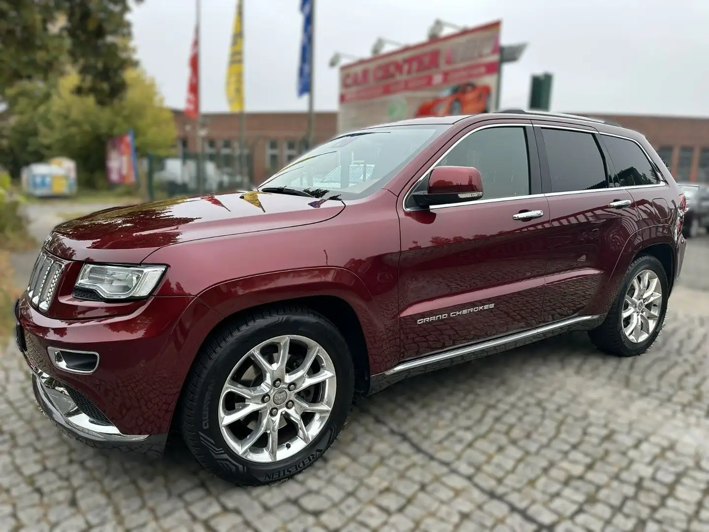 Jeep Grand Cherokee 3.0 CRD SummitAHK/PANO/DVD SYSTEM Rouge - 1