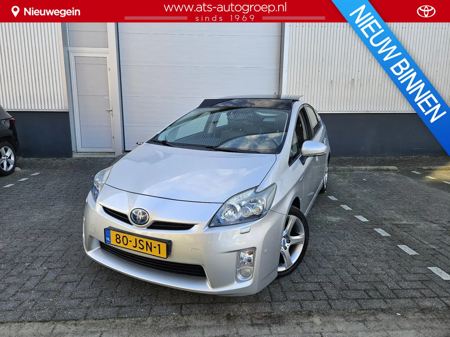 Toyota Prius 1.8 Executive Schuifkanteldak | Duurste uitvoering Gris - 1
