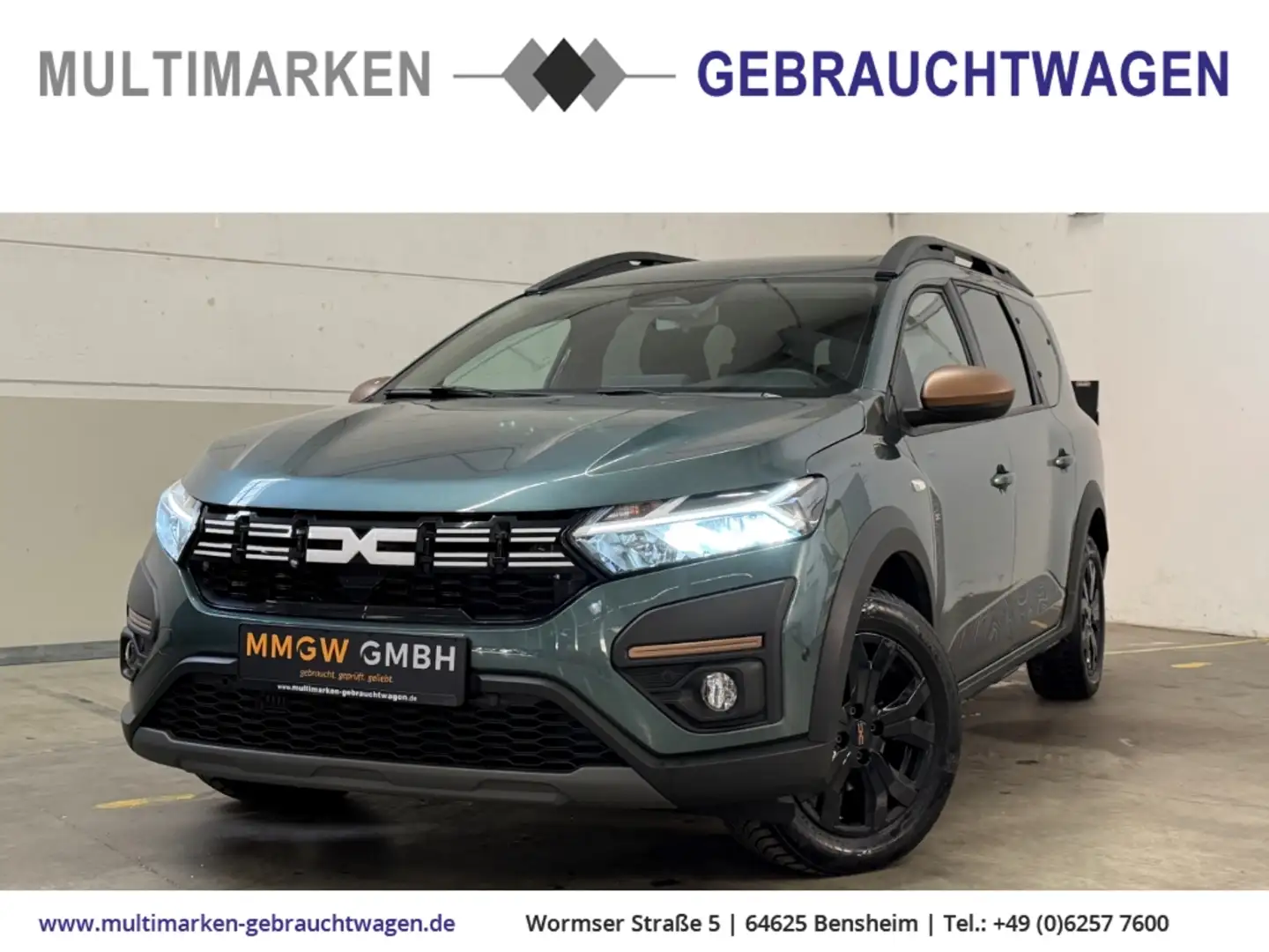 Dacia Jogger Extreme+ 7-Sitzer/Navi/Klima/SHZ/Totwinkelassisten Vert - 1
