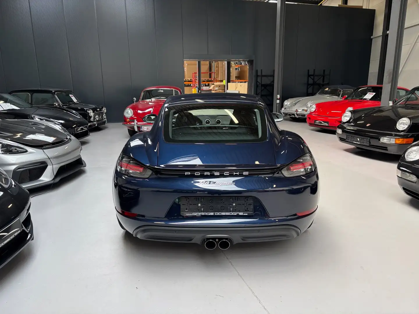 Porsche 718 Cayman 2.0 Turbo PDK - échapp. sport - faibe km Blauw - 2