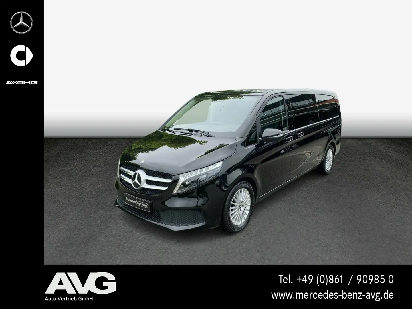Mercedes-Benz V 300 V 300 d ED EXL Distronic MBUX Navi LED ILS AHK  BC Schwarz - 1