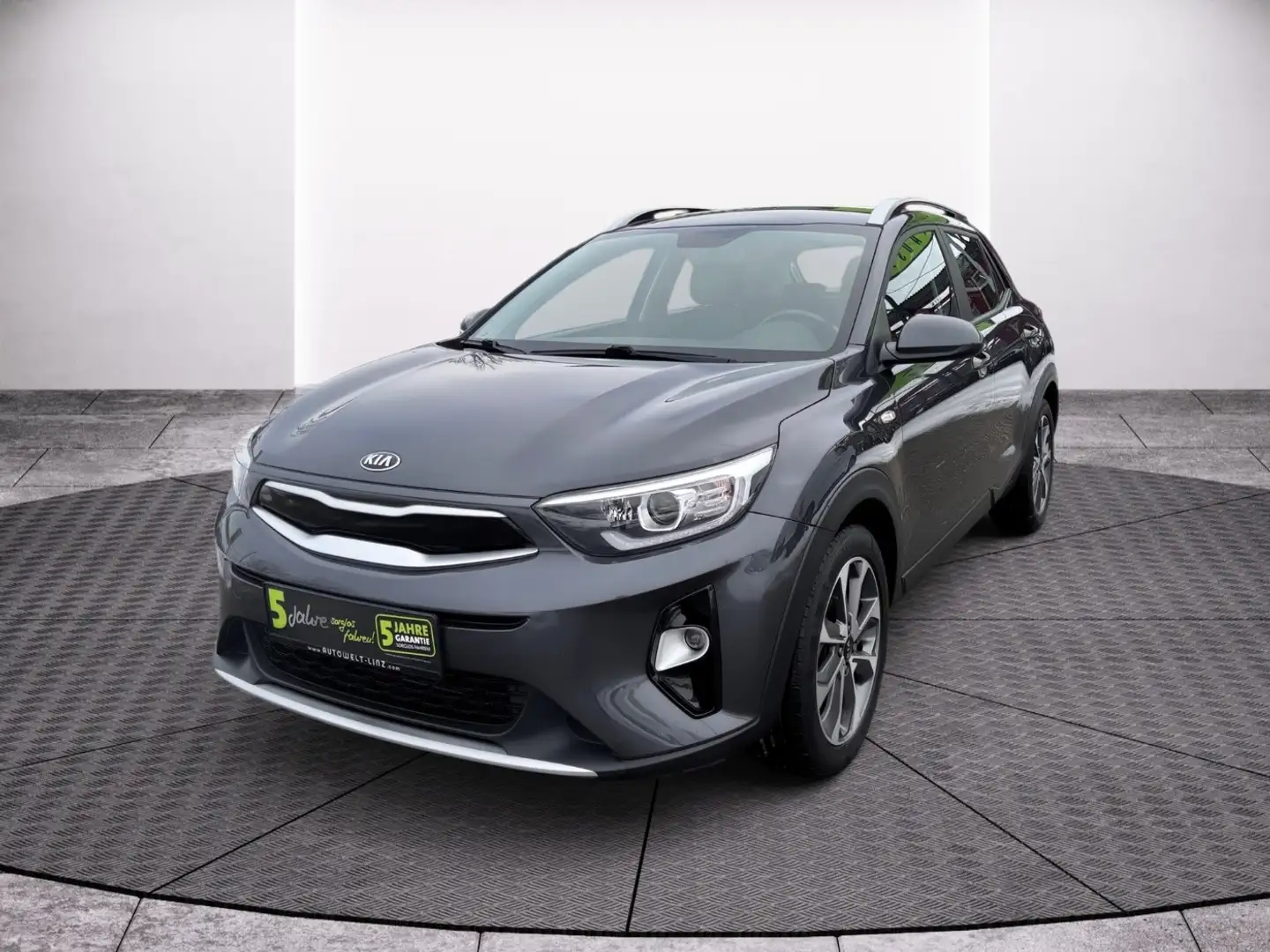 Kia Stonic 14 MPI ISG Gold SHZ+Kamera+LM Grau - 2