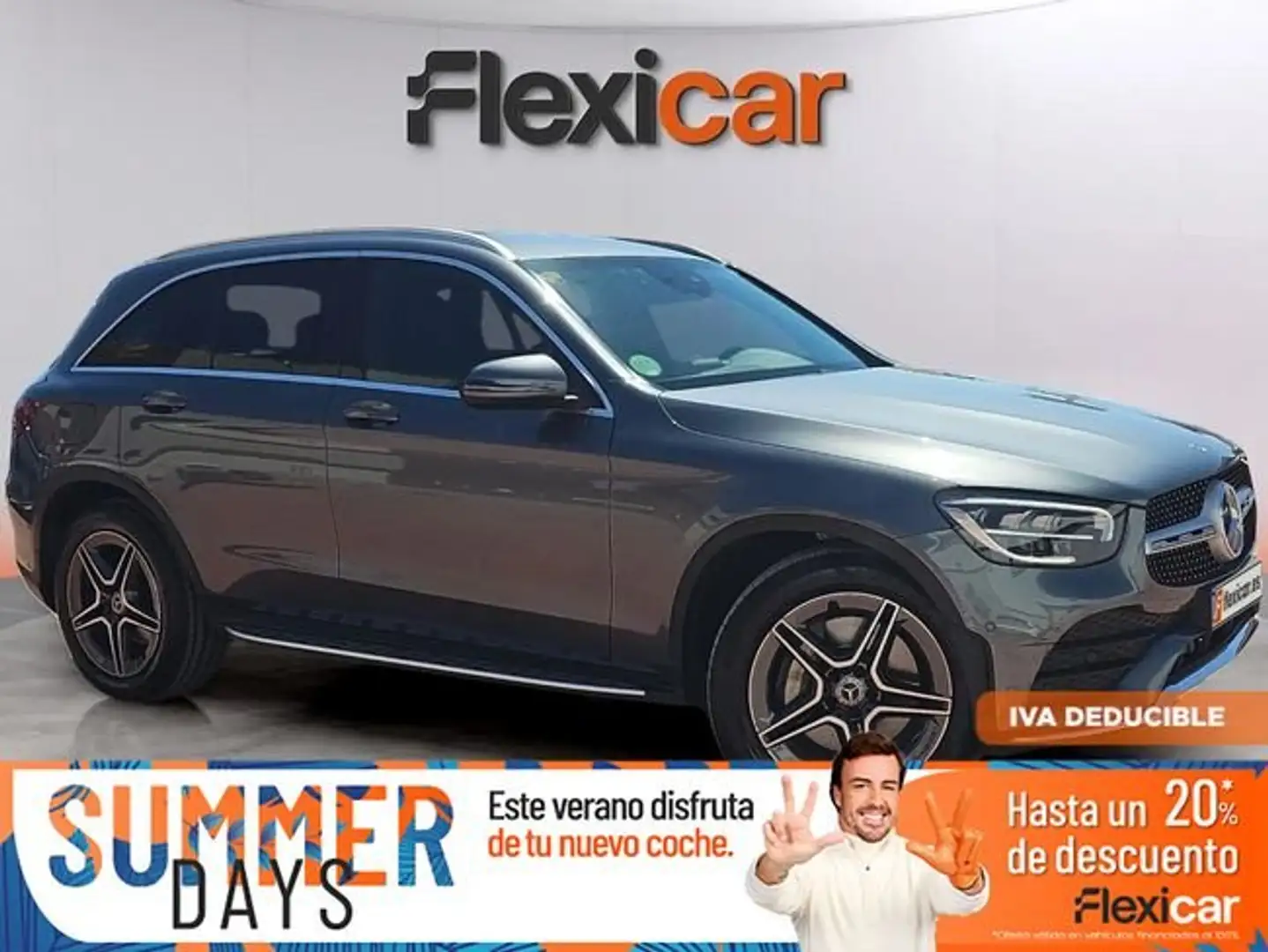 Mercedes-Benz GLC 220 220d 4Matic Aut. Gris - 1