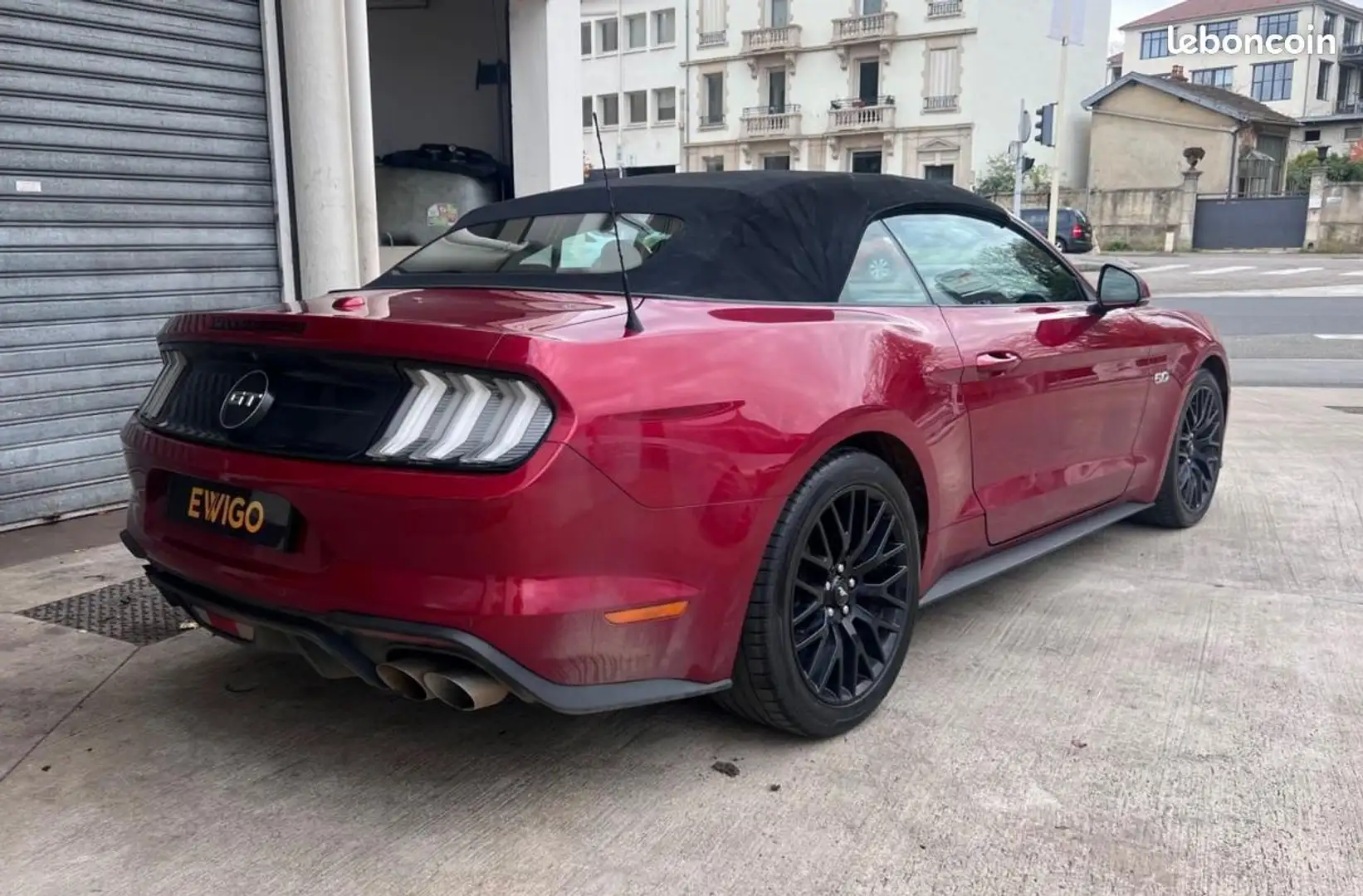 Ford Mustang GT V8 5.0 450 CABRIOLET BVA 10%2BCAMERA%2BAUDIO BANG & OLUFSEN%2BSIEGES ELECTRIQUES CHAUFF... Goud - 2