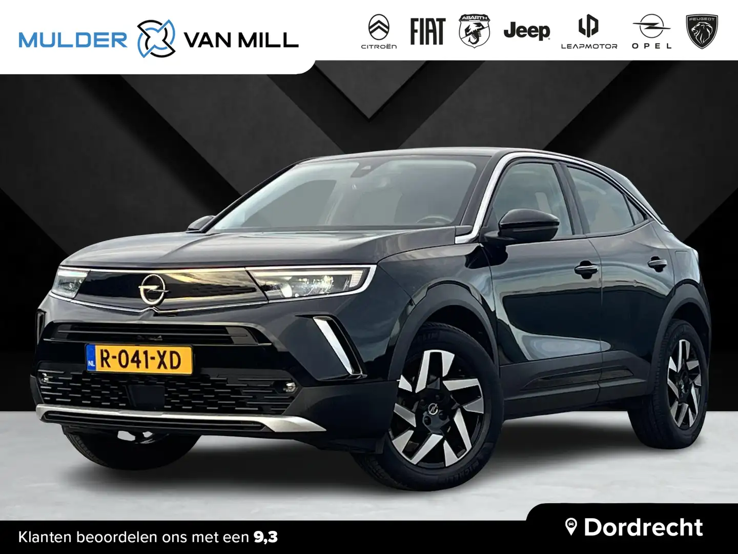 Opel Mokka Elegance 1.2 Turbo 130pk EAT8 | LAGE KM | 180° CAM Noir - 1