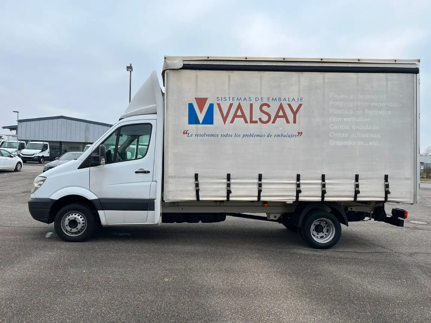 Mercedes-Benz Sprinter Pritsche+Plane 418/518 CDI*Xenon* Weiß - 2