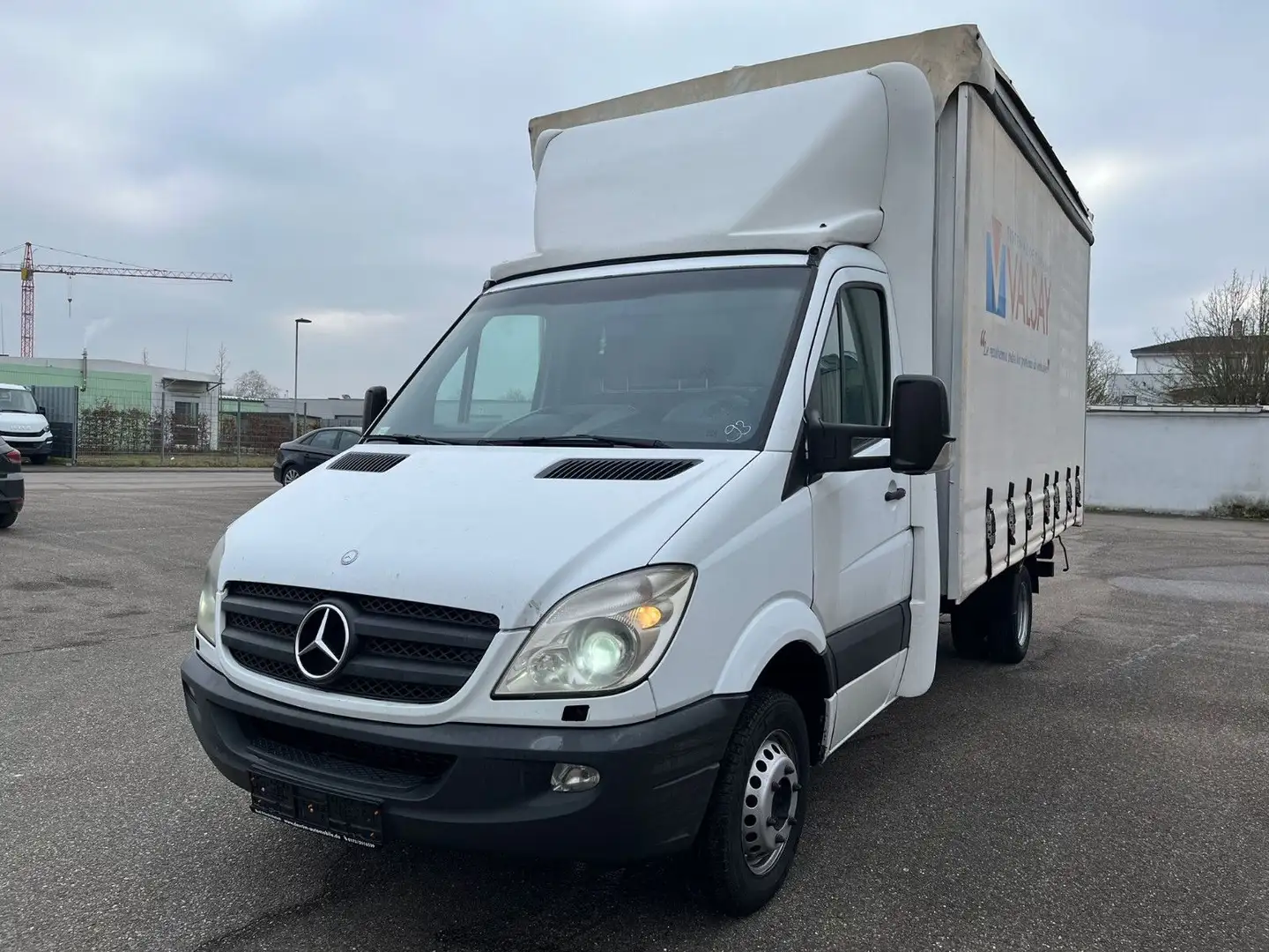 Mercedes-Benz Sprinter Pritsche+Plane 418/518 CDI*Xenon* Weiß - 1