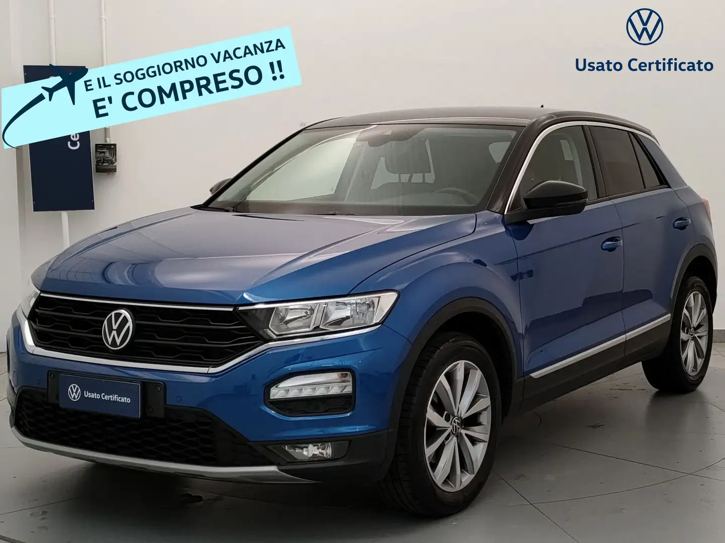 Volkswagen T-Roc T-Roc 1.5 TSI ACT DSG Style Albastru - 1