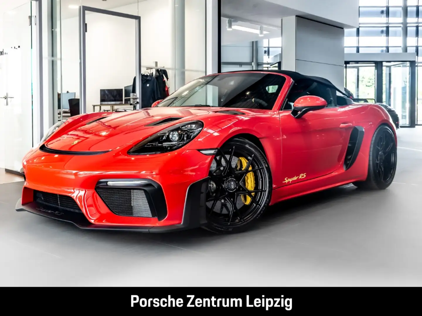 Porsche 718 Spyder RS Clubsport PCCB Lift Chrono LED RüKamera Czerwony - 1