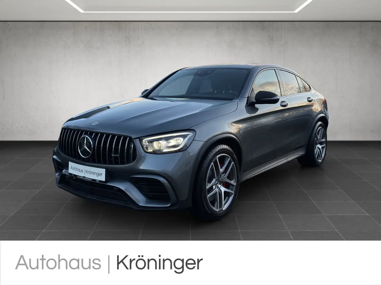 Mercedes-Benz GLC 63 AMG S 4Matic AHK Pano Burmester Gris - 1
