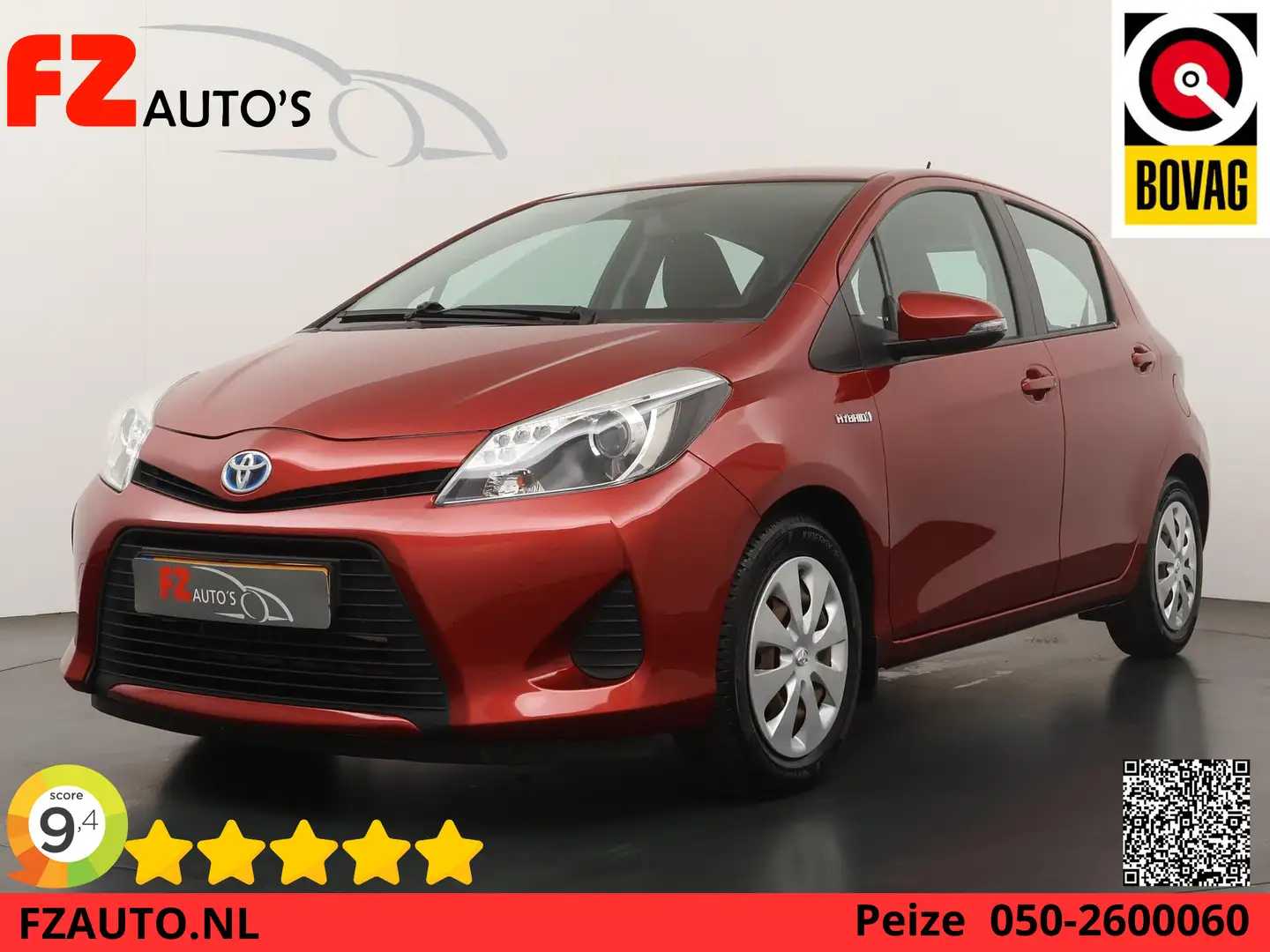 Toyota Yaris 1.5 Full Hybrid Aspiration Automaat - Navigatie - Rojo - 1