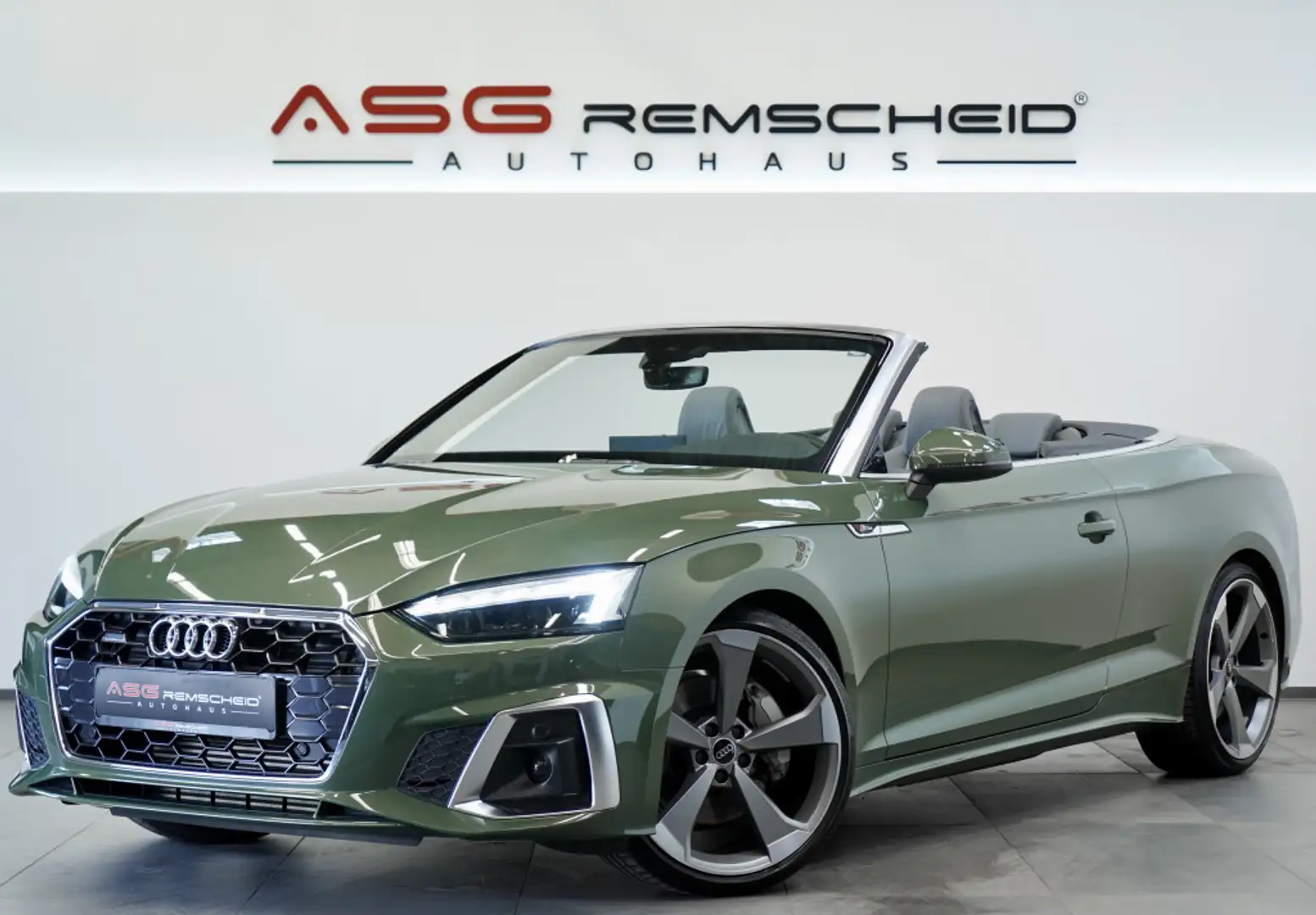 Audi A5 Cabrio 45 TFSI q. S Line *1.H *20 *Schale Verde - 1