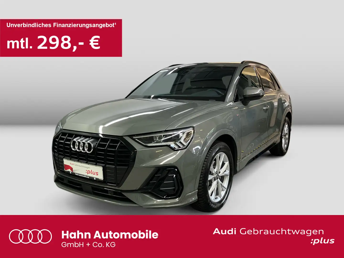 Audi Q3 35 TFSI S line AHK Virtual Rückf Carplay LED Grau - 1