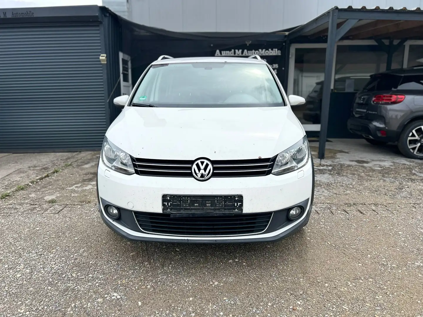 Volkswagen Touran 2.0 Tdi 177PS CrossTouran Automatik/Klima/Navi/RFK Weiß - 1