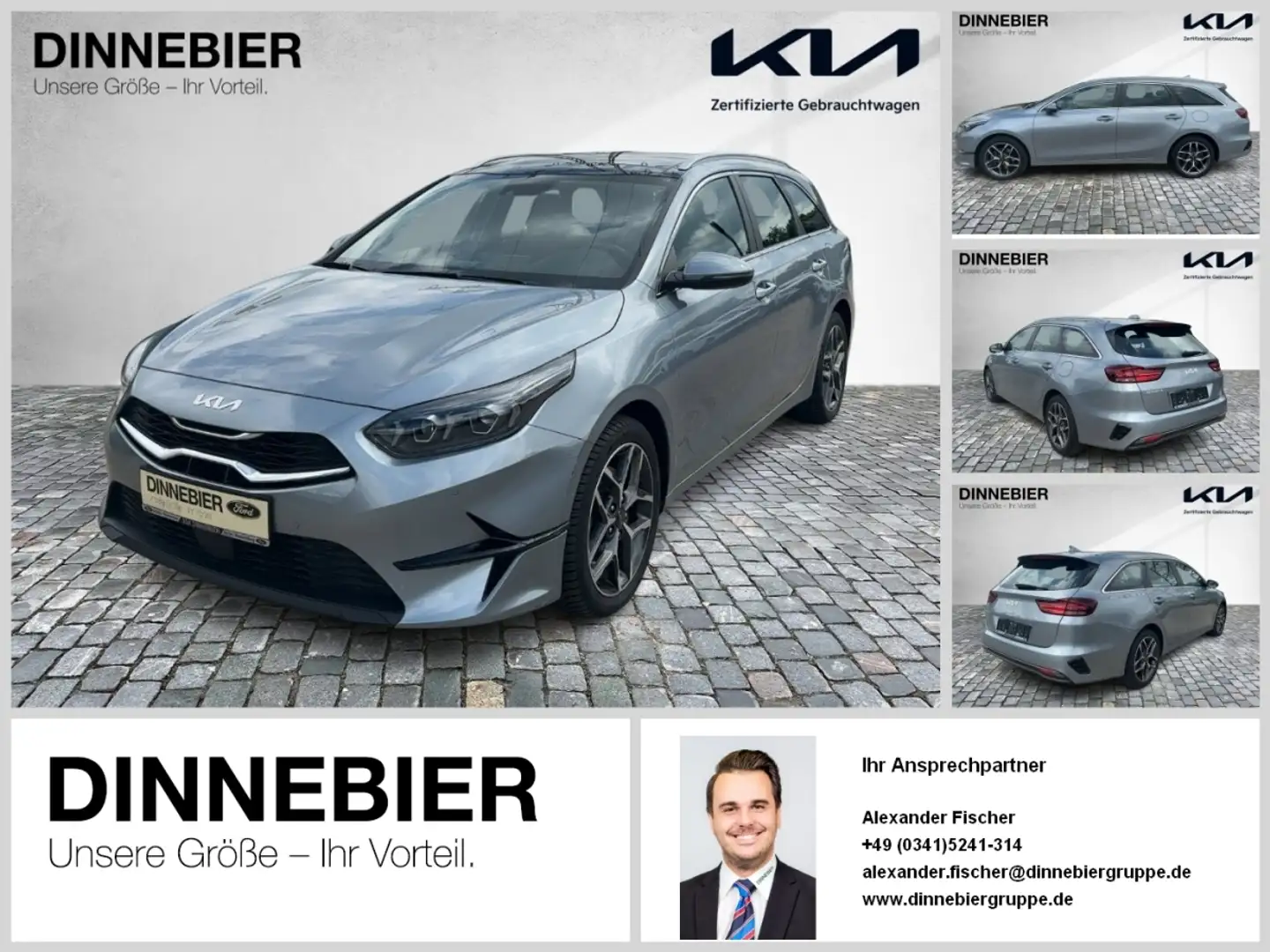 Kia Ceed SW / cee'd SW Ceed Sportswagon Spirit Glasdach+LED+Kamera Plateado - 1