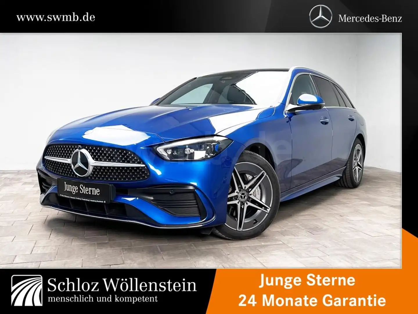 Mercedes-Benz C 300 de 4M T AMG/DigiLight/DISTRONIC/Multikontur Blu/Azzurro - 1