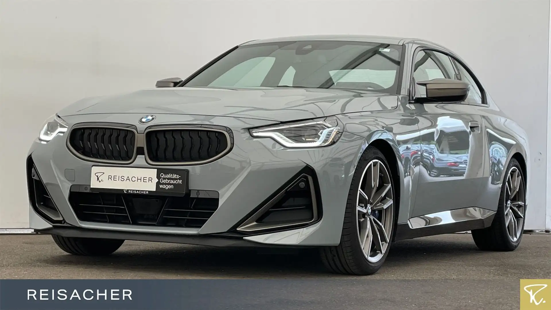 BMW 240 A Coupé A LCPro AdaptLED RFK PDC HiFi 19" Gris - 1