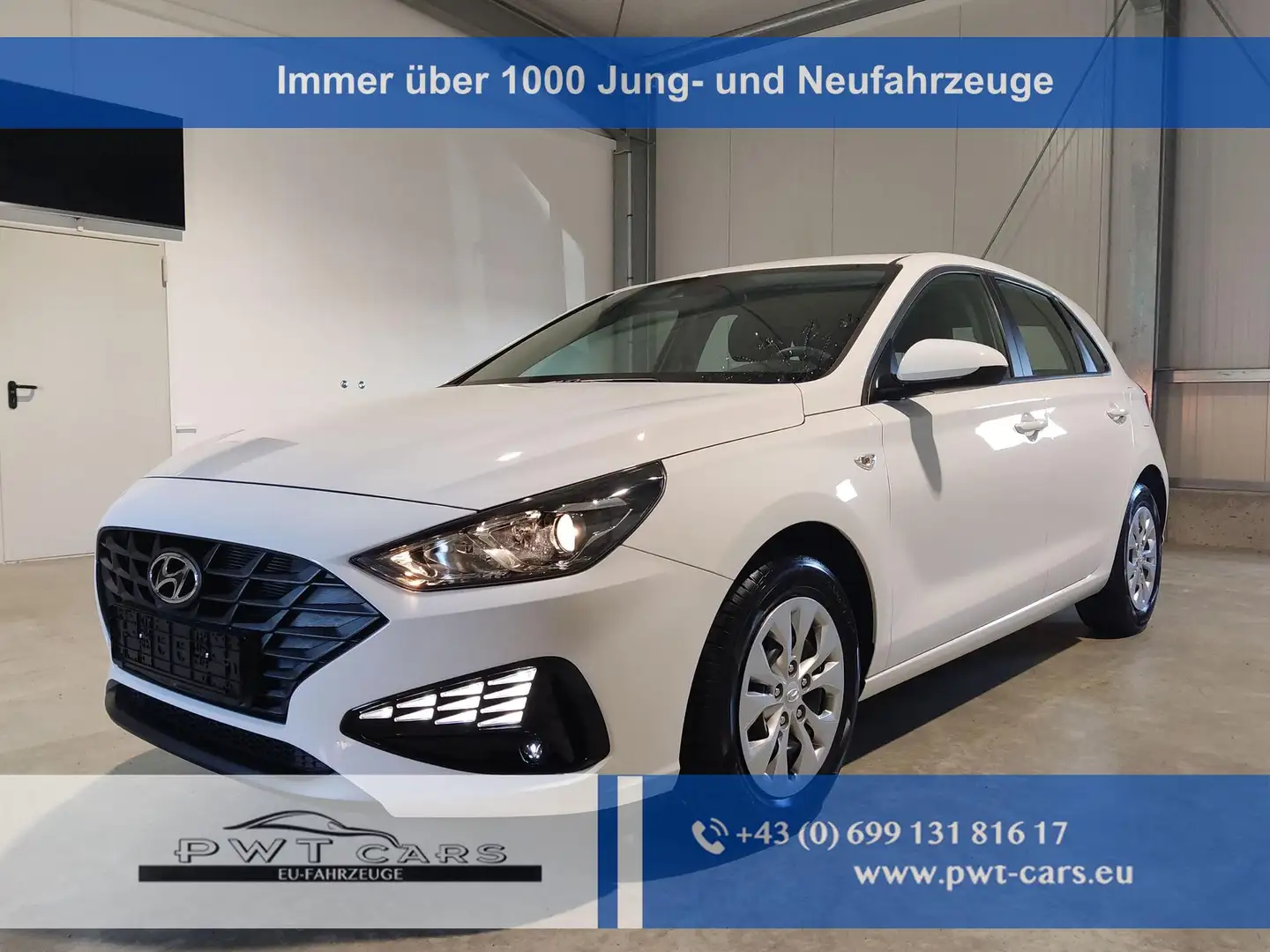 Hyundai i30 Plus Edition 1.0 T-GDI 120 PS Sitzheizung-Tempo... Blanco - 1