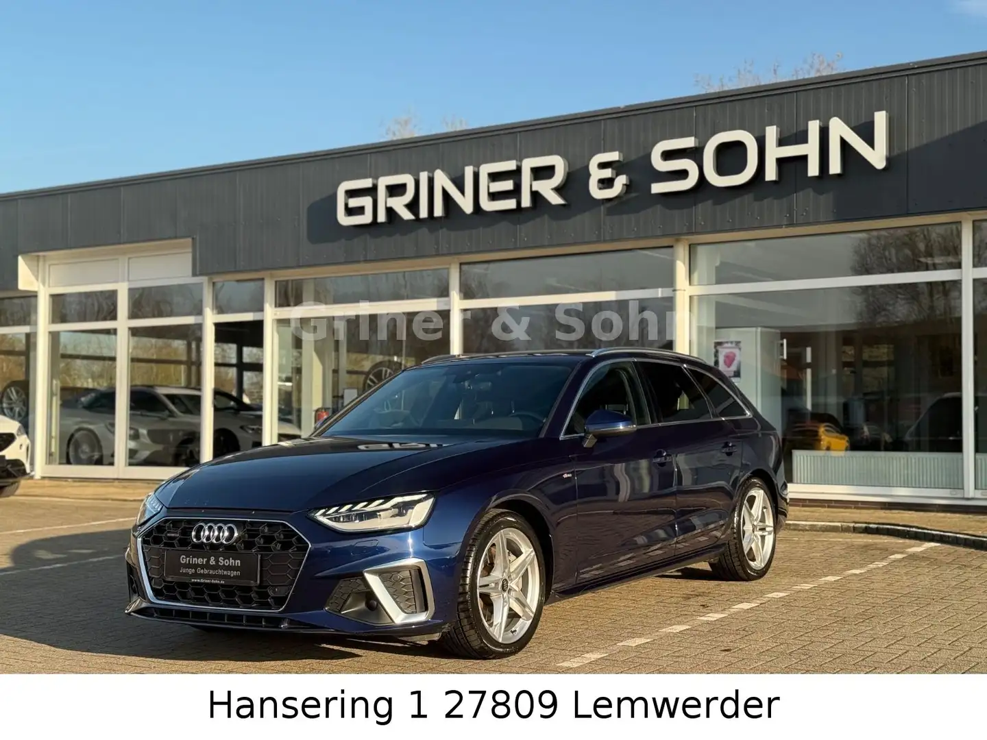 Audi A4 Avant 40 TDI Quattro. S Line,Matrix,R-Kam,ACC Blau - 1