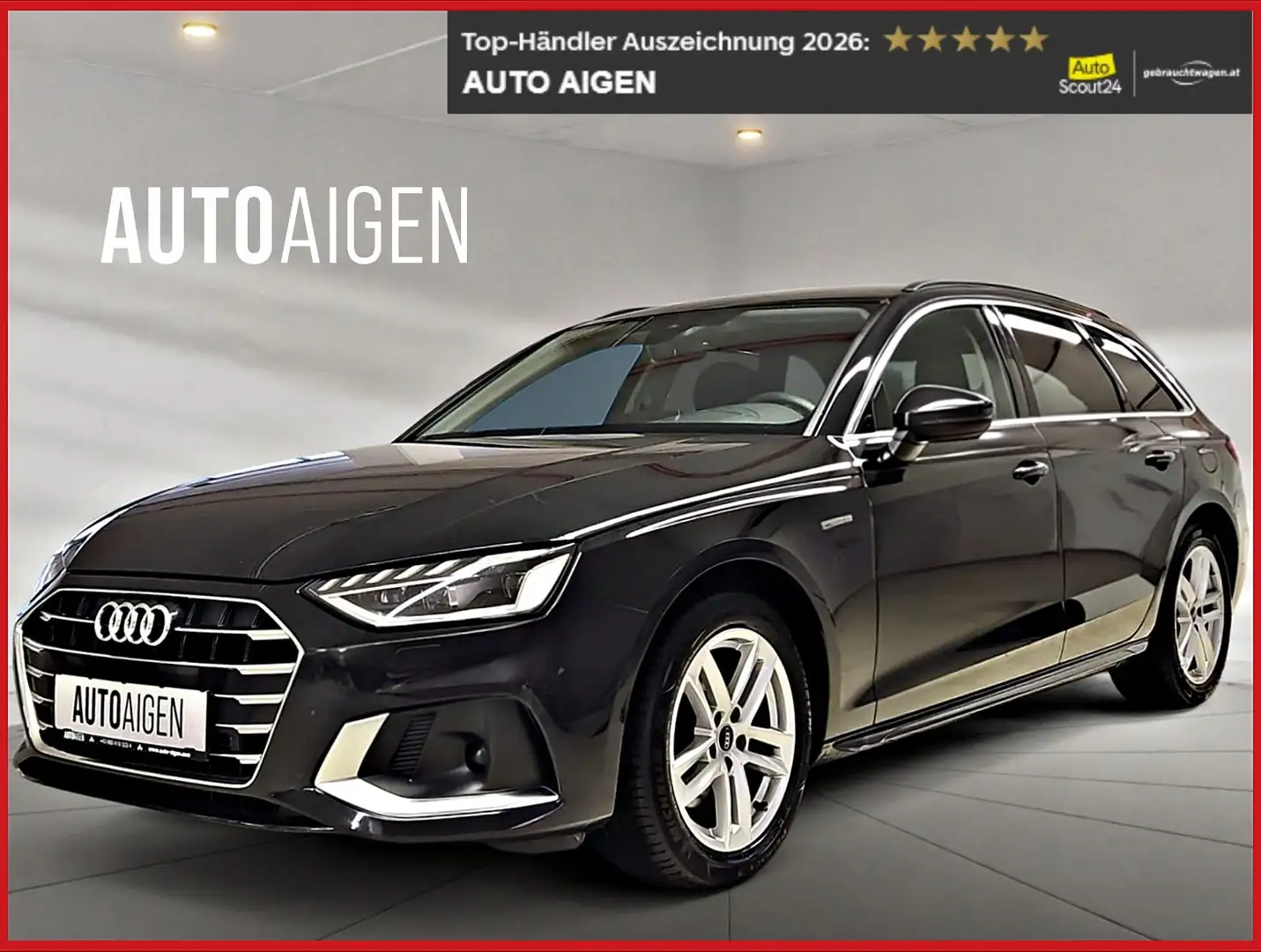 Audi A4 * 1. BESITZ * HEAD-UP * KAMERA * LED * STANDHZ * Schwarz - 1