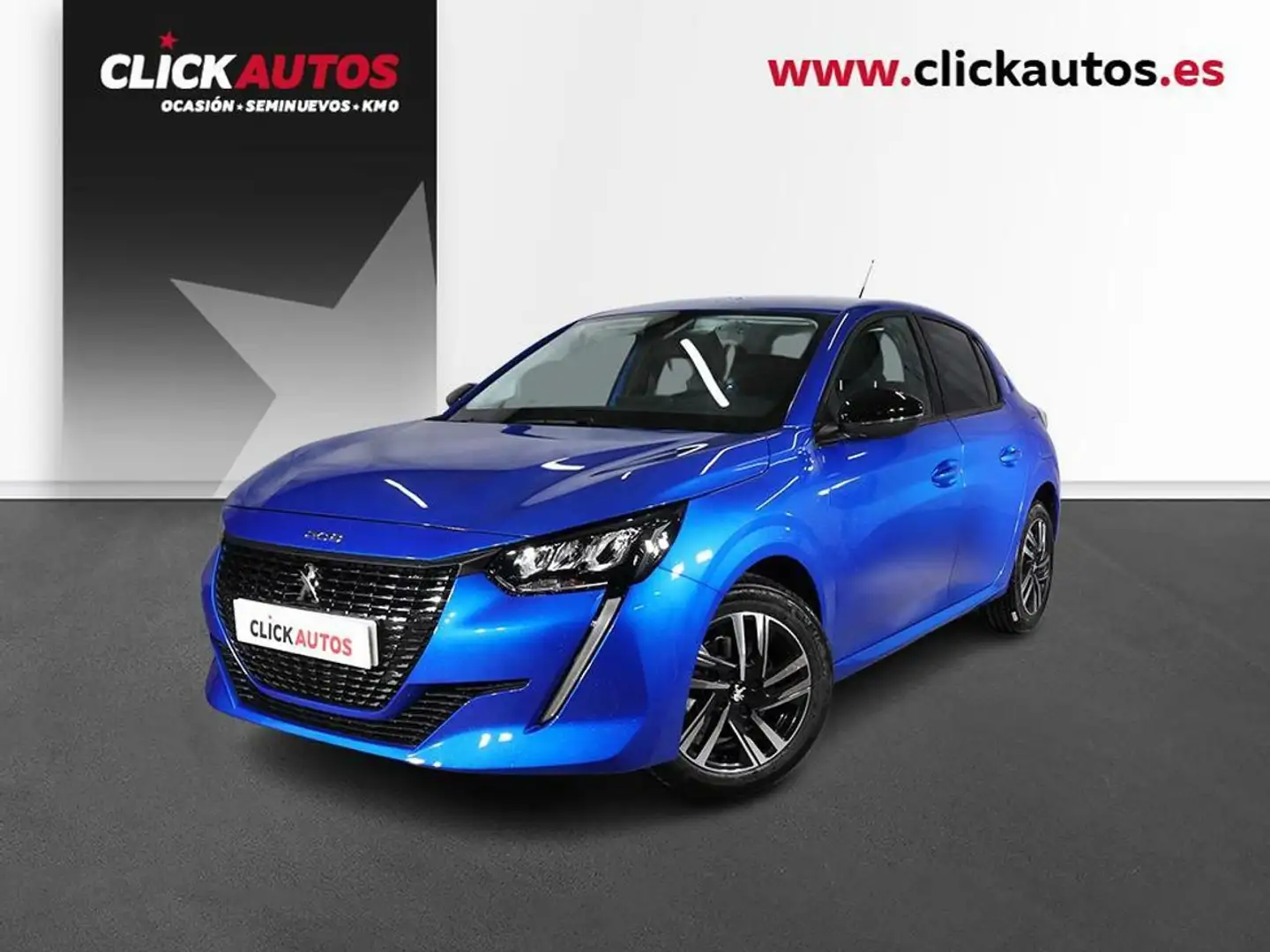 Peugeot 208 1.2 Puretech S&S Allure Pack 100 Azul - 1
