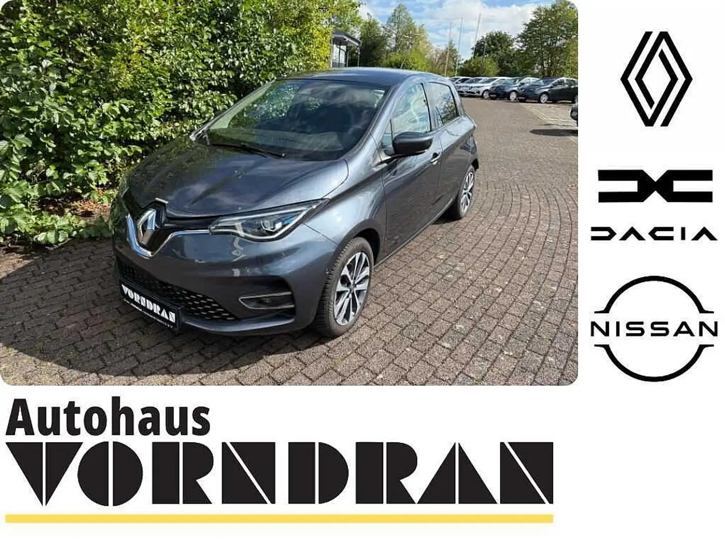 Renault ZOE Intens R135 ZE50 CCS SHZ PDC+Kamera Navi9,3' Grigio - 1