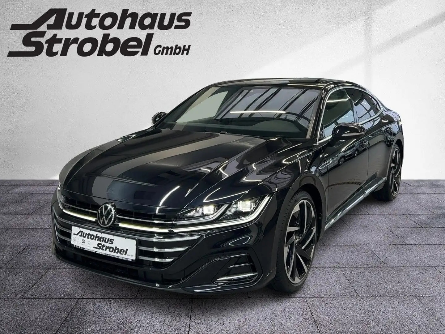 Volkswagen Arteon 2.0 TDI DSG R-Line ab 1,99% DCC ACC LED N Schwarz - 2