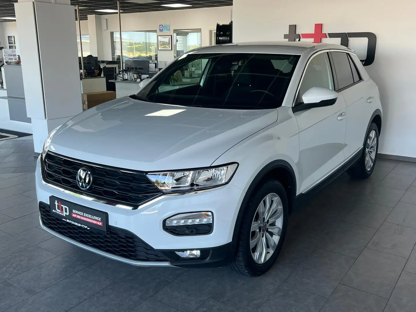 Volkswagen T-Roc 1.5 TSI Sport Navi PDC Sitzheizung Blanc - 2