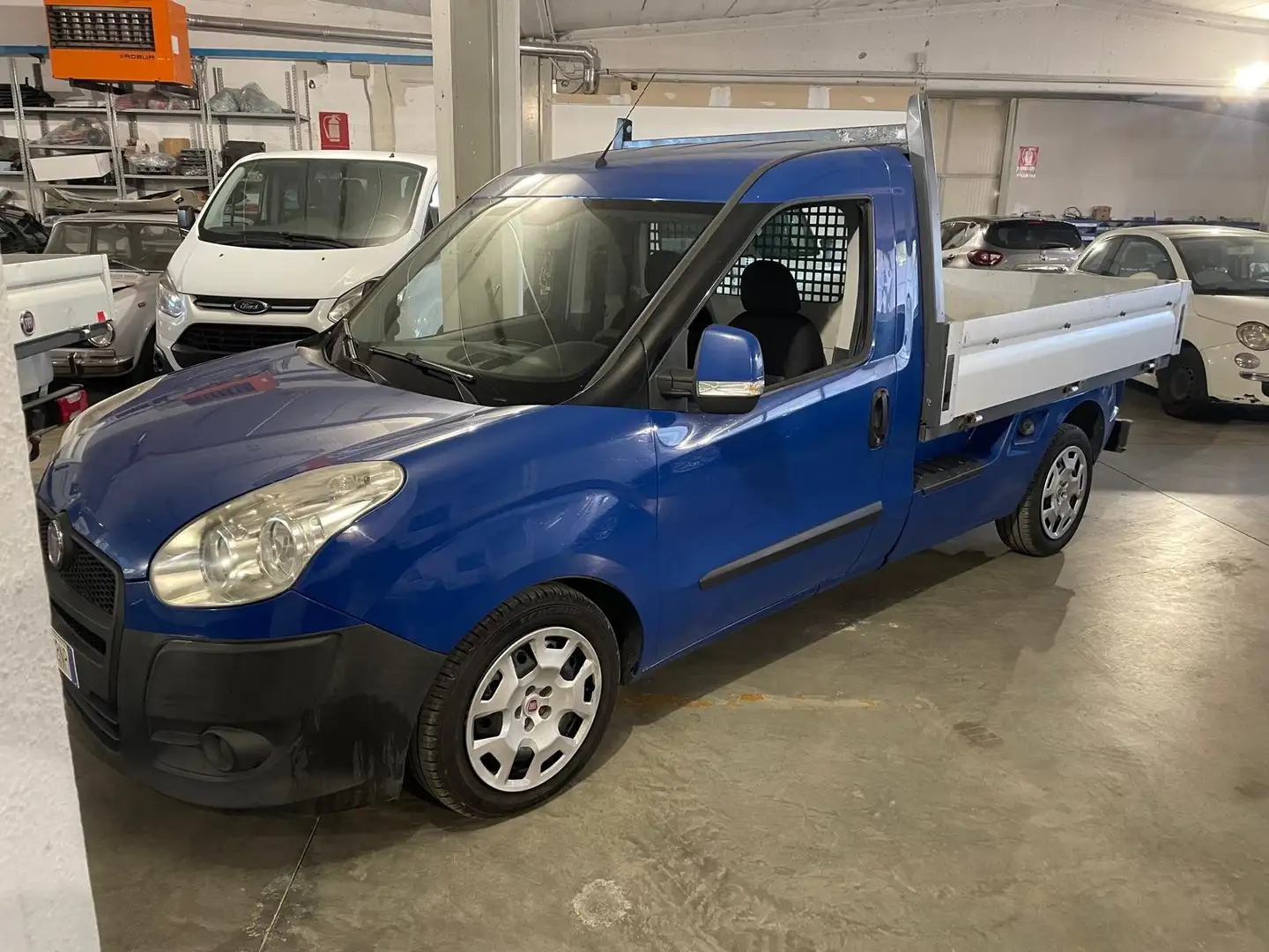 Fiat Doblo work up cassone a/c prezzo finito Bleu - 1