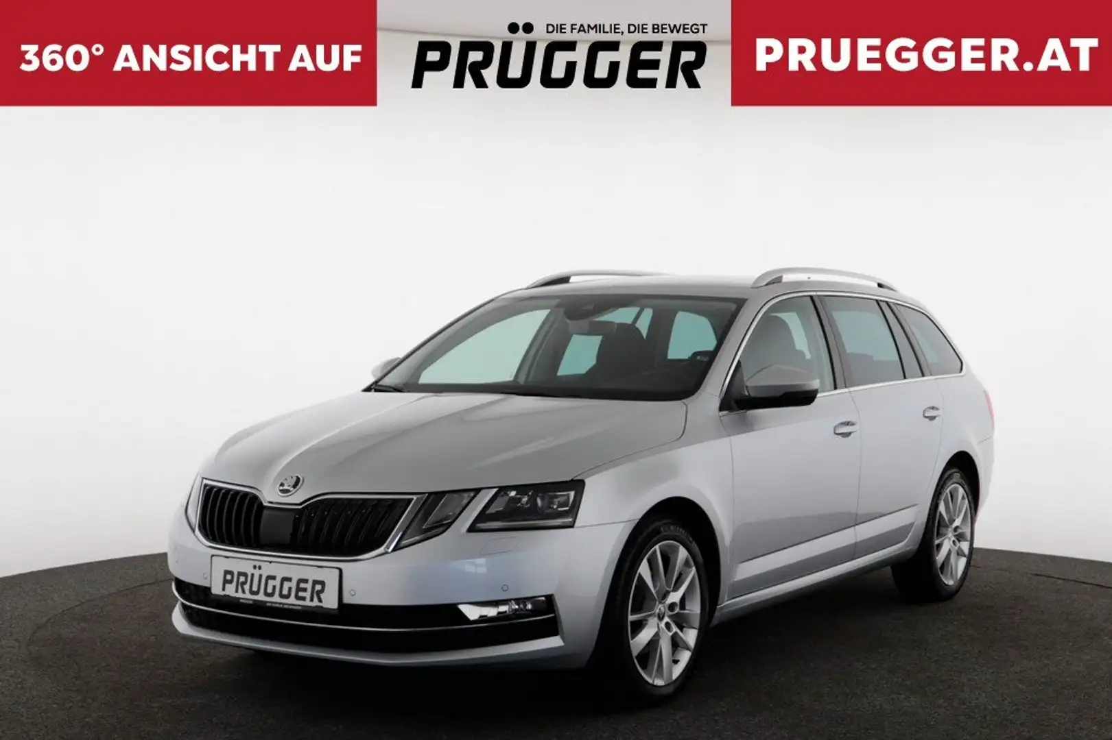 Skoda Octavia Combi 1,6 TDI DSG STYLE LIMITED LED NAVI A Silber - 1