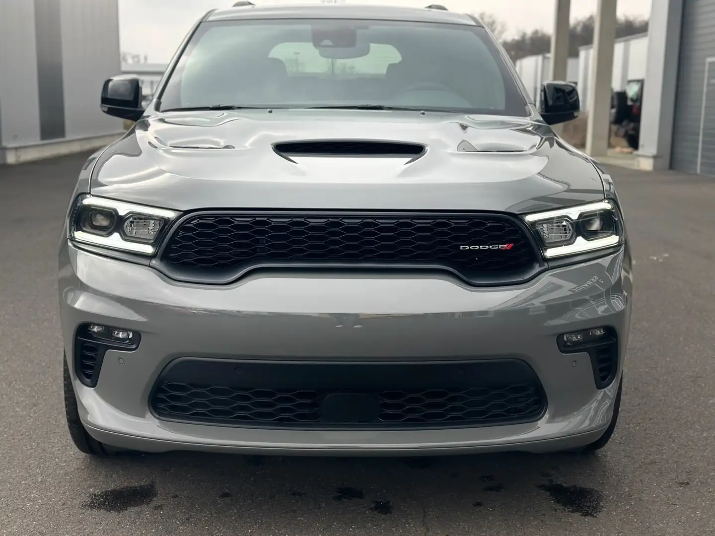 Dodge Durango DURANGO 5,7 V8 HEMI PREMIUM BLACK TOP 7 SITZE Grijs - 2