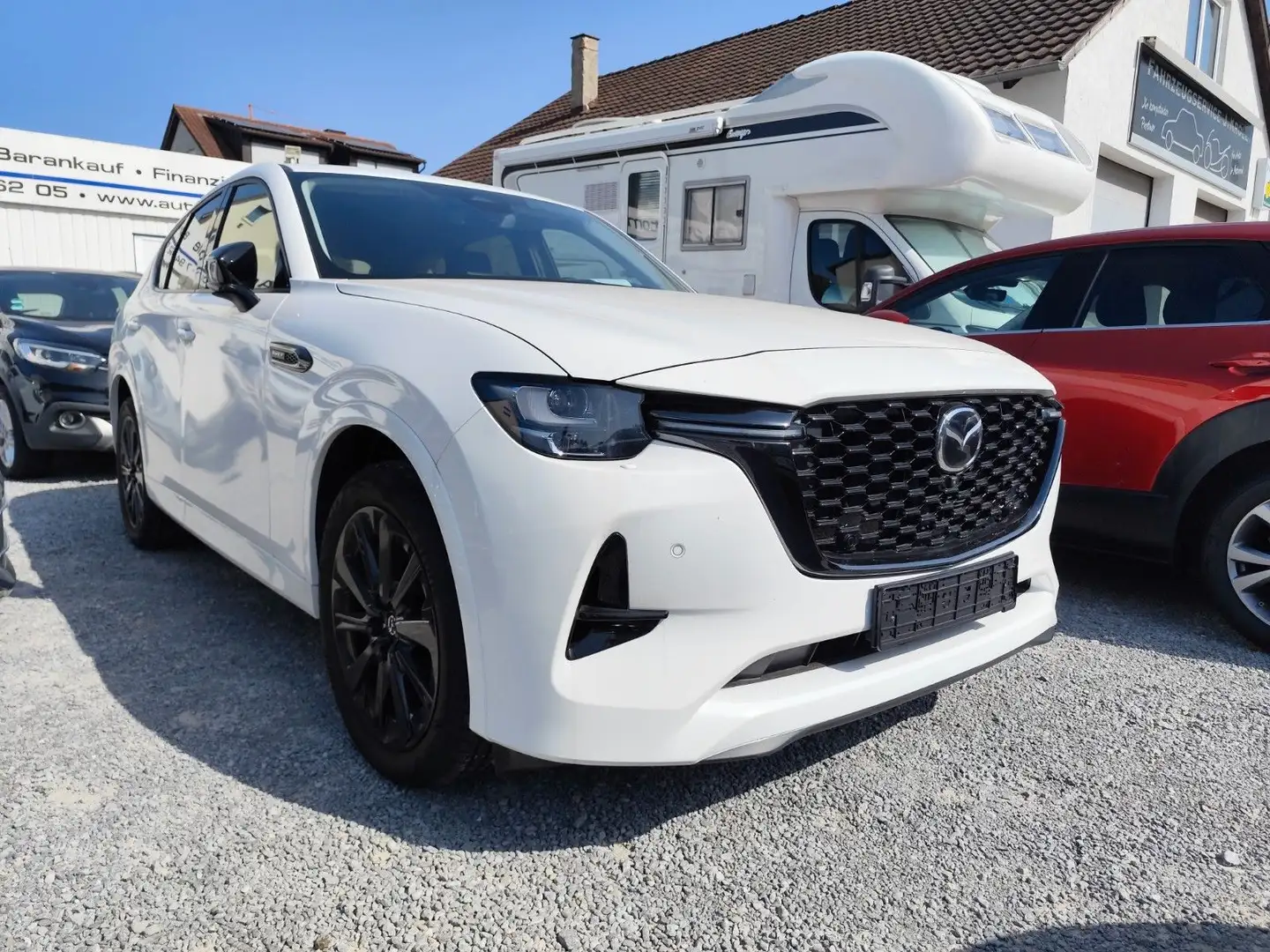Mazda CX-60 Homura Hybrid AWD LEDER Blanc - 2