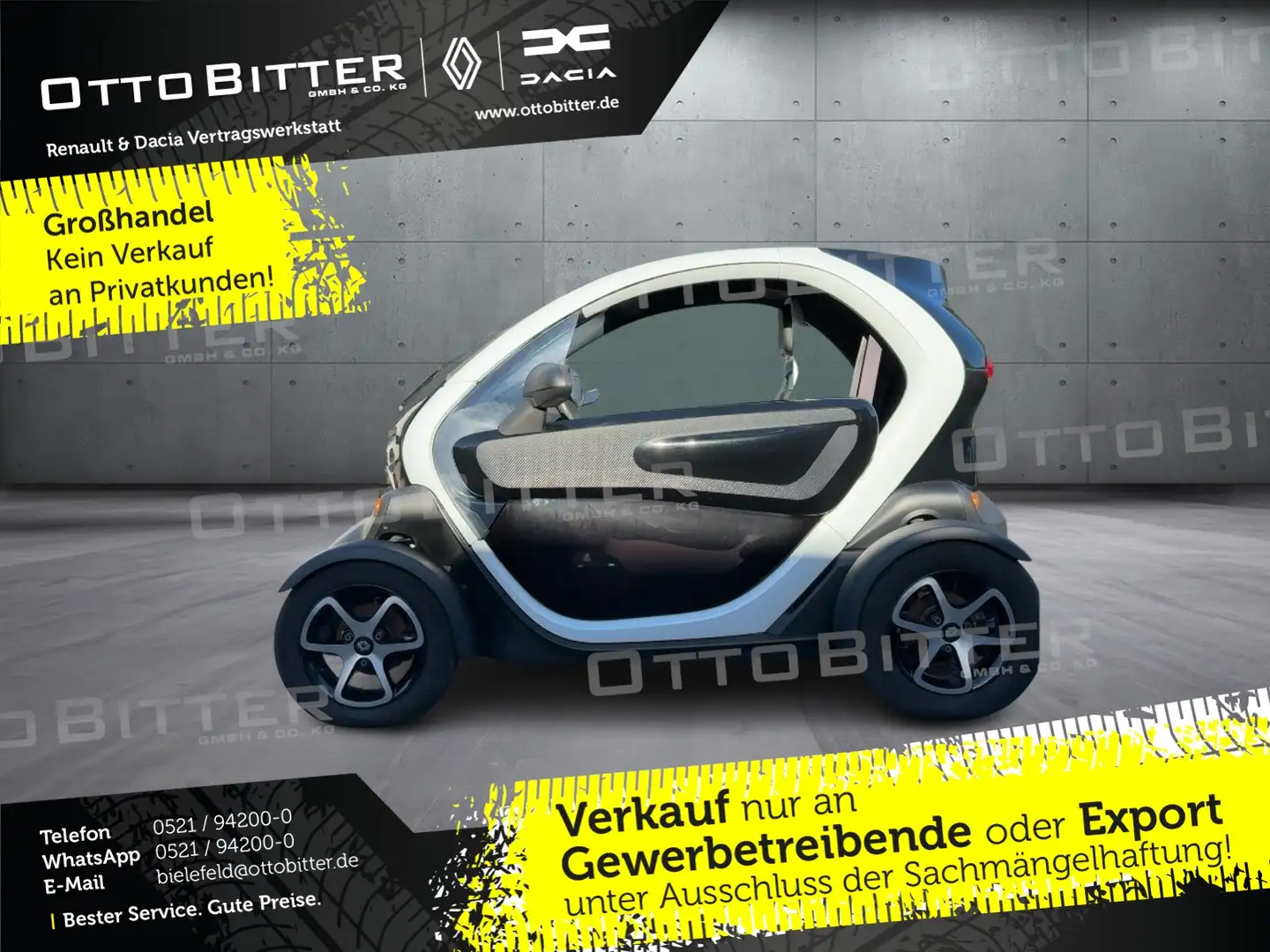 Renault Twizy Technic BATTERIEKAUF (Bought battery) Zwart - 1