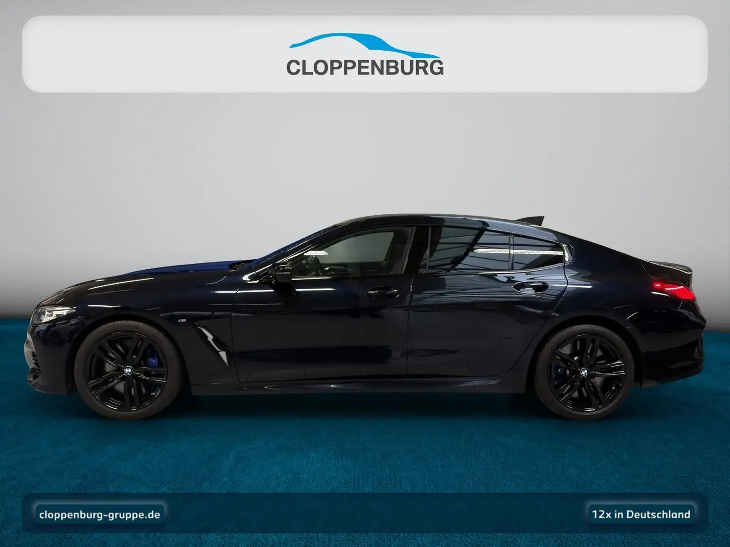BMW M850 i xDrive Gran Coupé MSport Navi+Laser+ACC Schwarz - 2